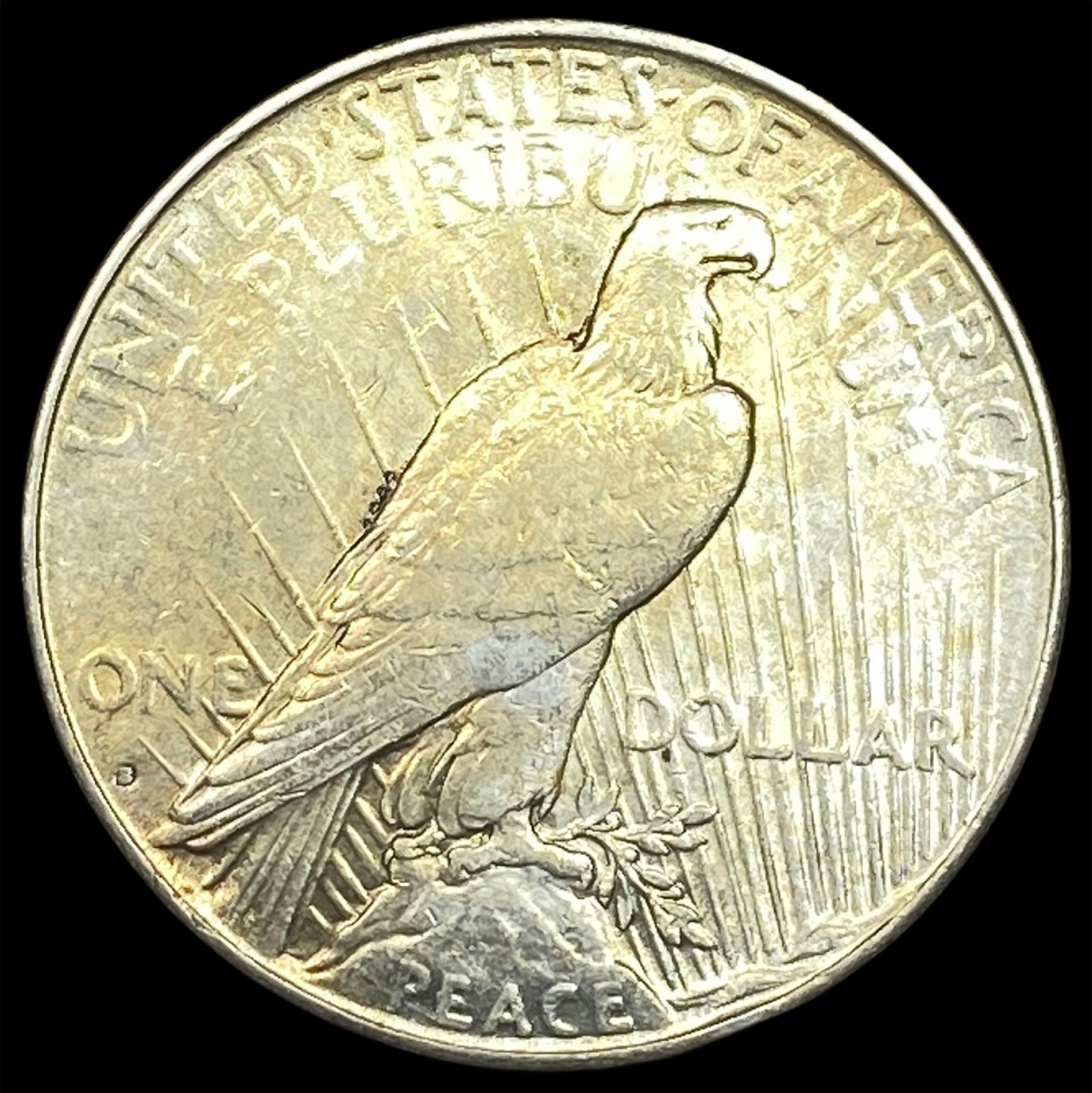 1927-S Silver Peace Dollar CHOICE AU - 2