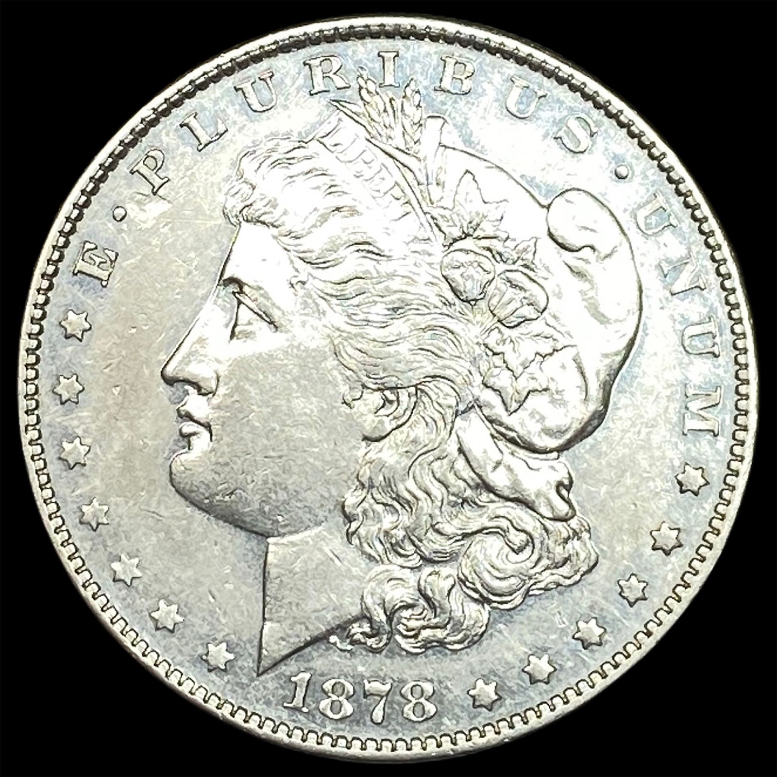 1878-S Silver Morgan Dollar CLOSELY UNCIRCULATED (1 of 2)
