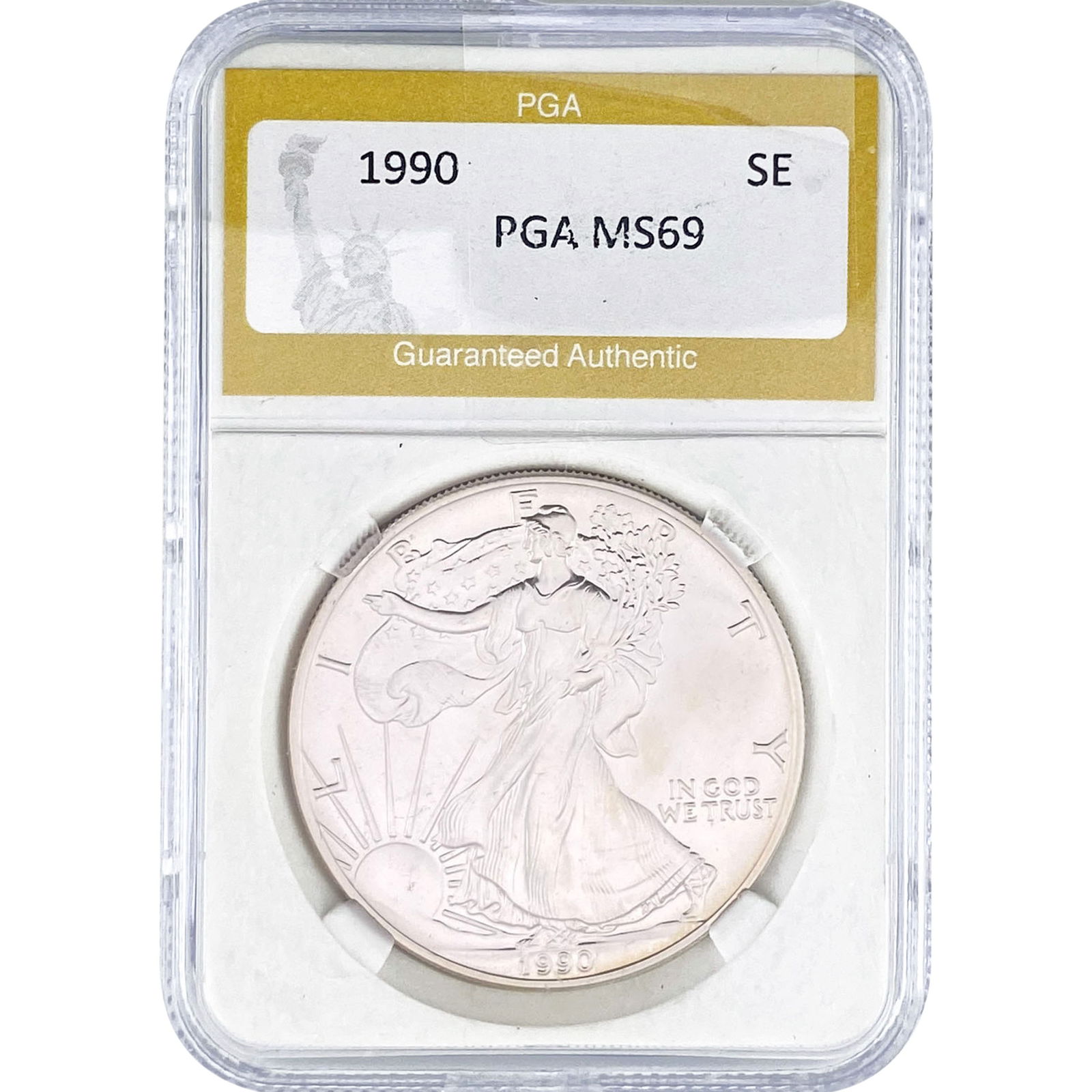 1990 Silver Eagle PGA MS69 (1 of 2)