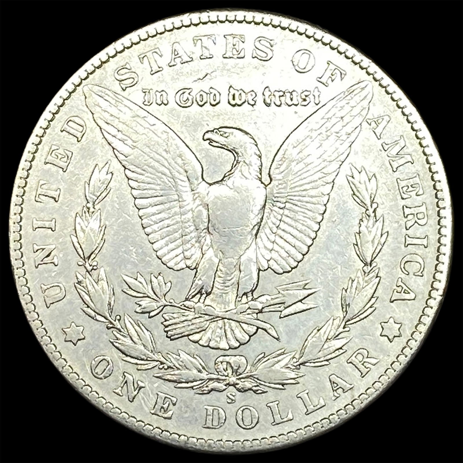 1904-S Silver Morgan Dollar LIGHTLY CIRCULATED - 2