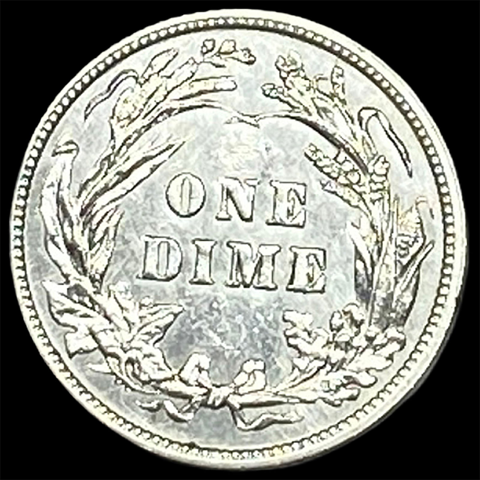 1900 Silver Barber Dime CLOSELY UNCIRCULATED - 2