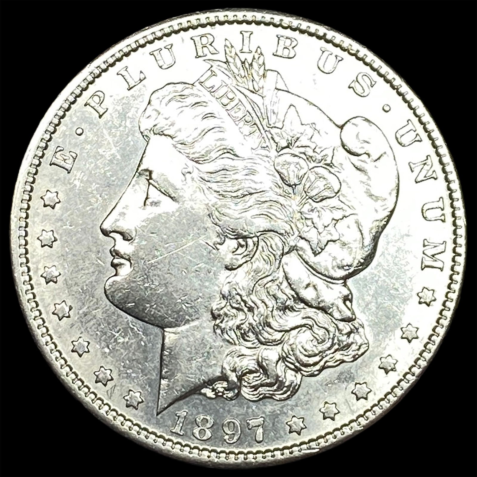 1897 Silver Morgan Dollar UNCIRCULATED: 1897 Silver Morgan Dollar UNCIRCULATED