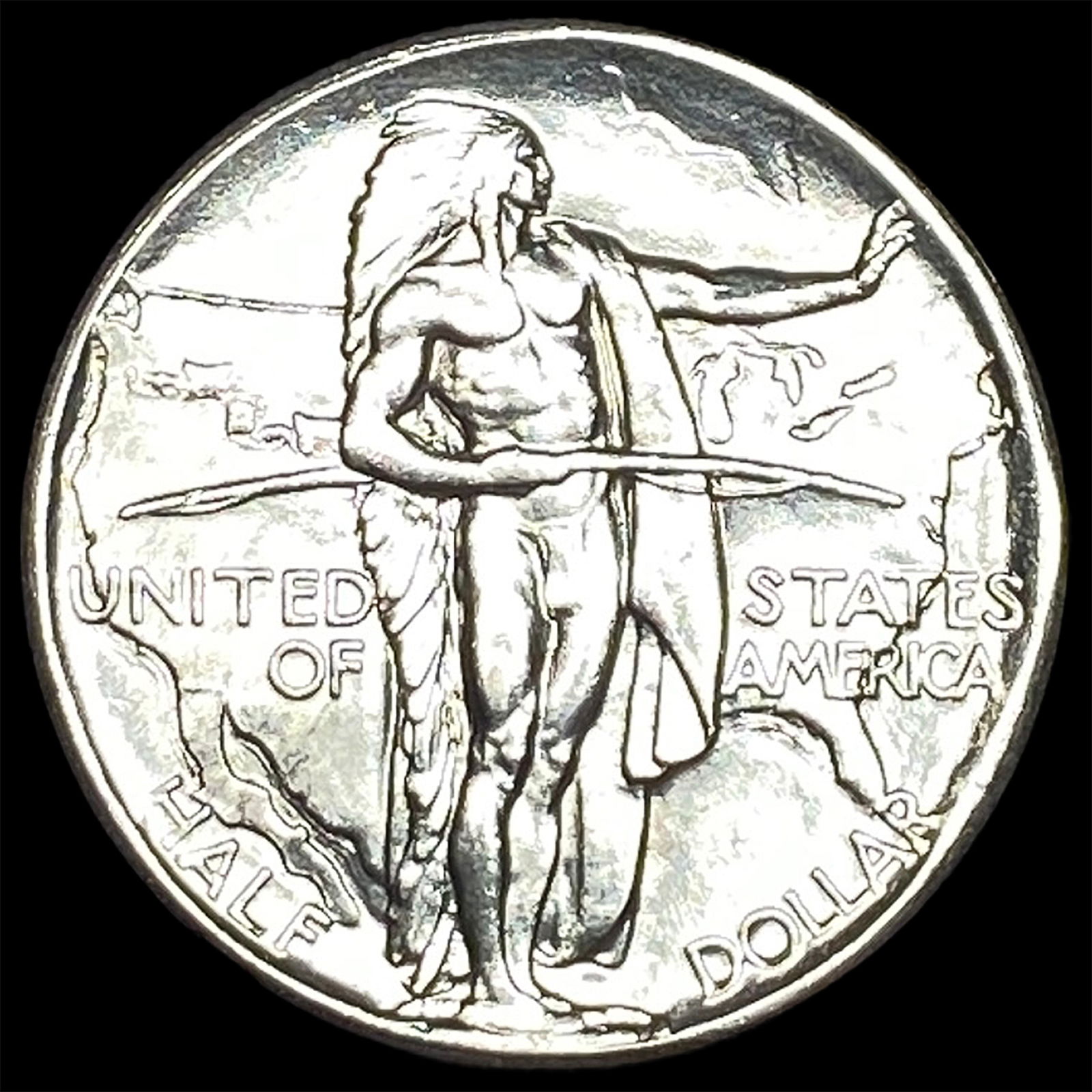 1926 Silver Oregon Trail Half Dollar CHOICE BU (1 of 2)