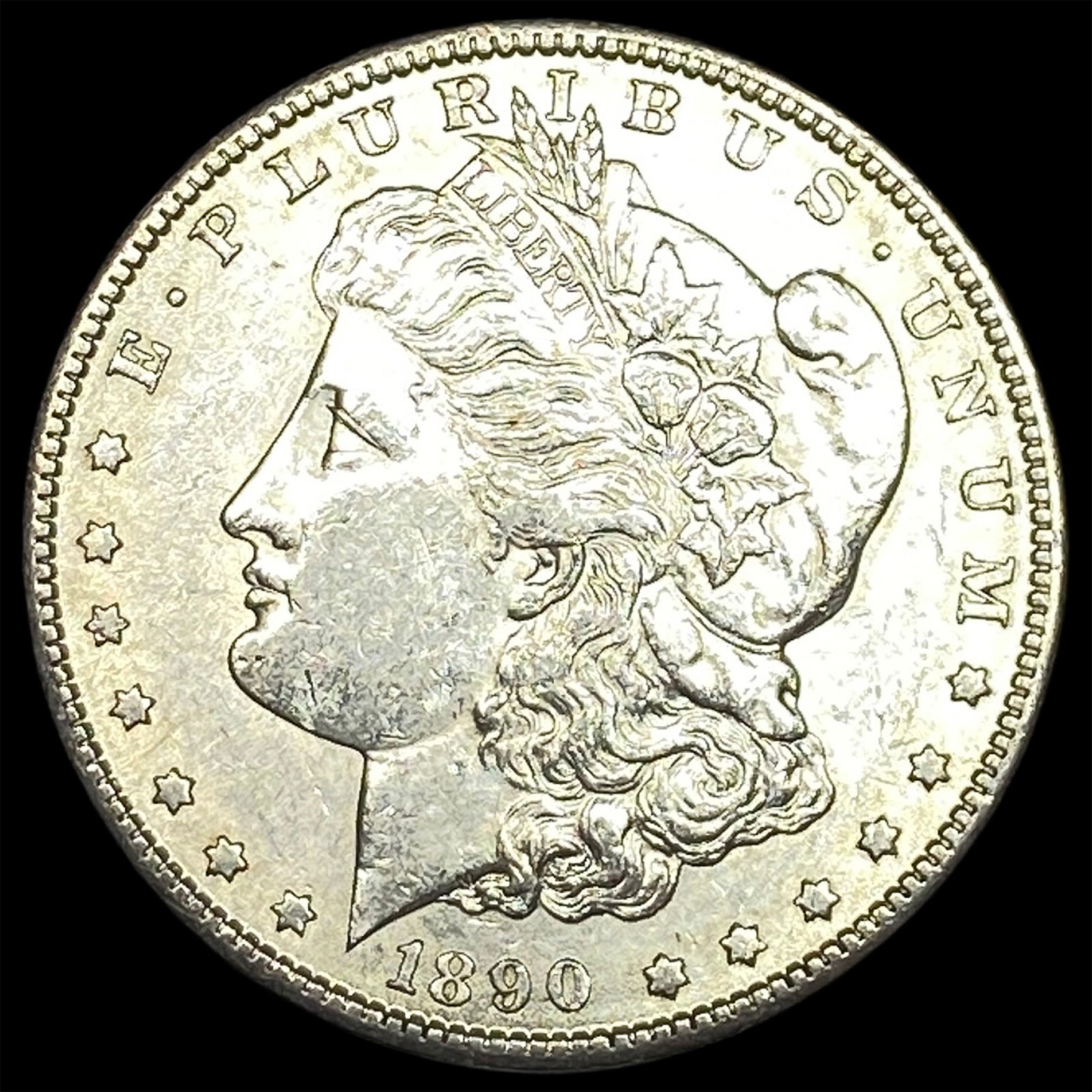 1890-S Silver Morgan Dollar CHOICE AU (1 of 2)
