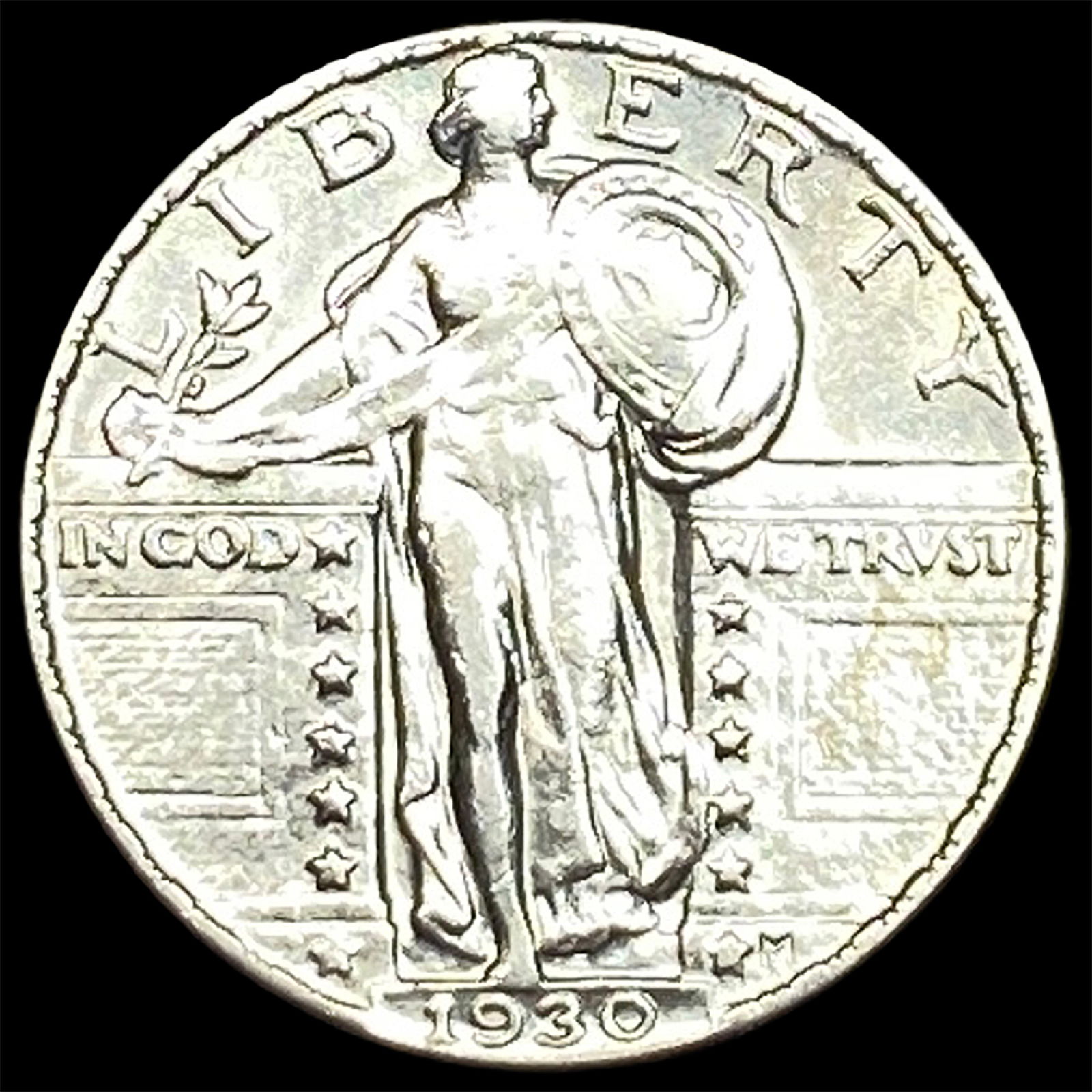 1930 Standing Liberty Silver Quarter CLOSELY UNCIRCULATED (1 of 2)