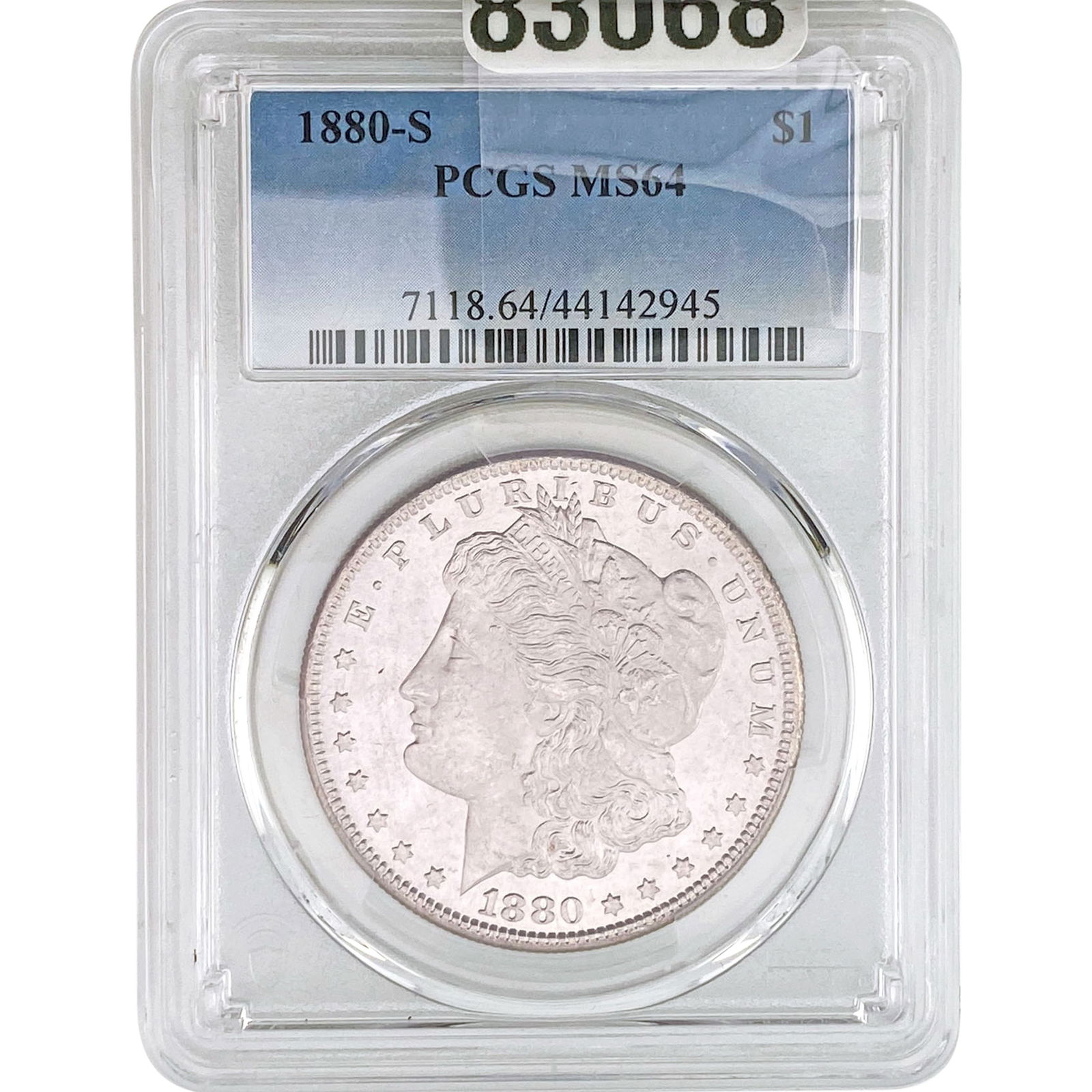 1880-S Morgan Silver Dollar PCGS MS64 (1 of 2)