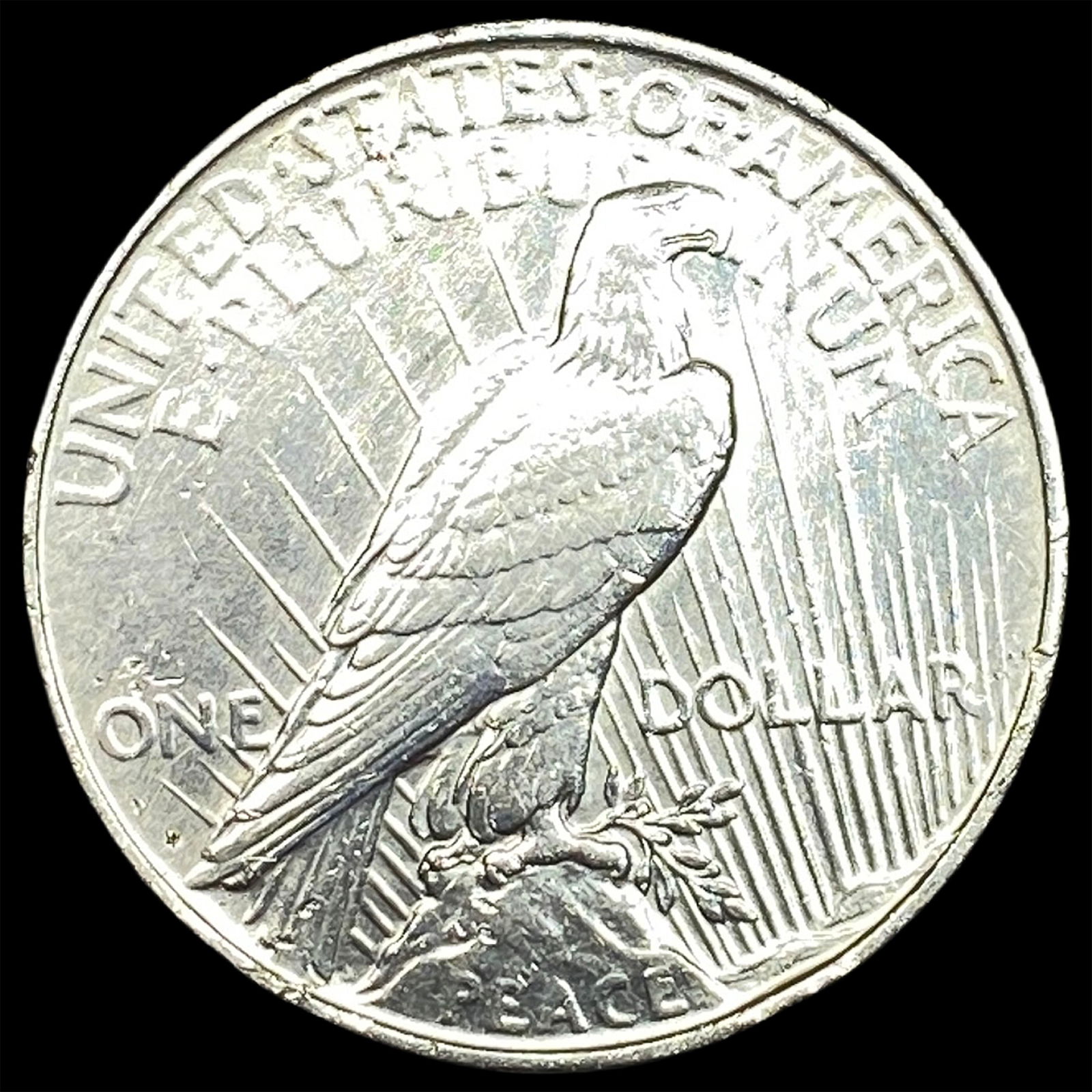 1927 Silver Peace Dollar CLOSELY UNCIRCULATED - 2