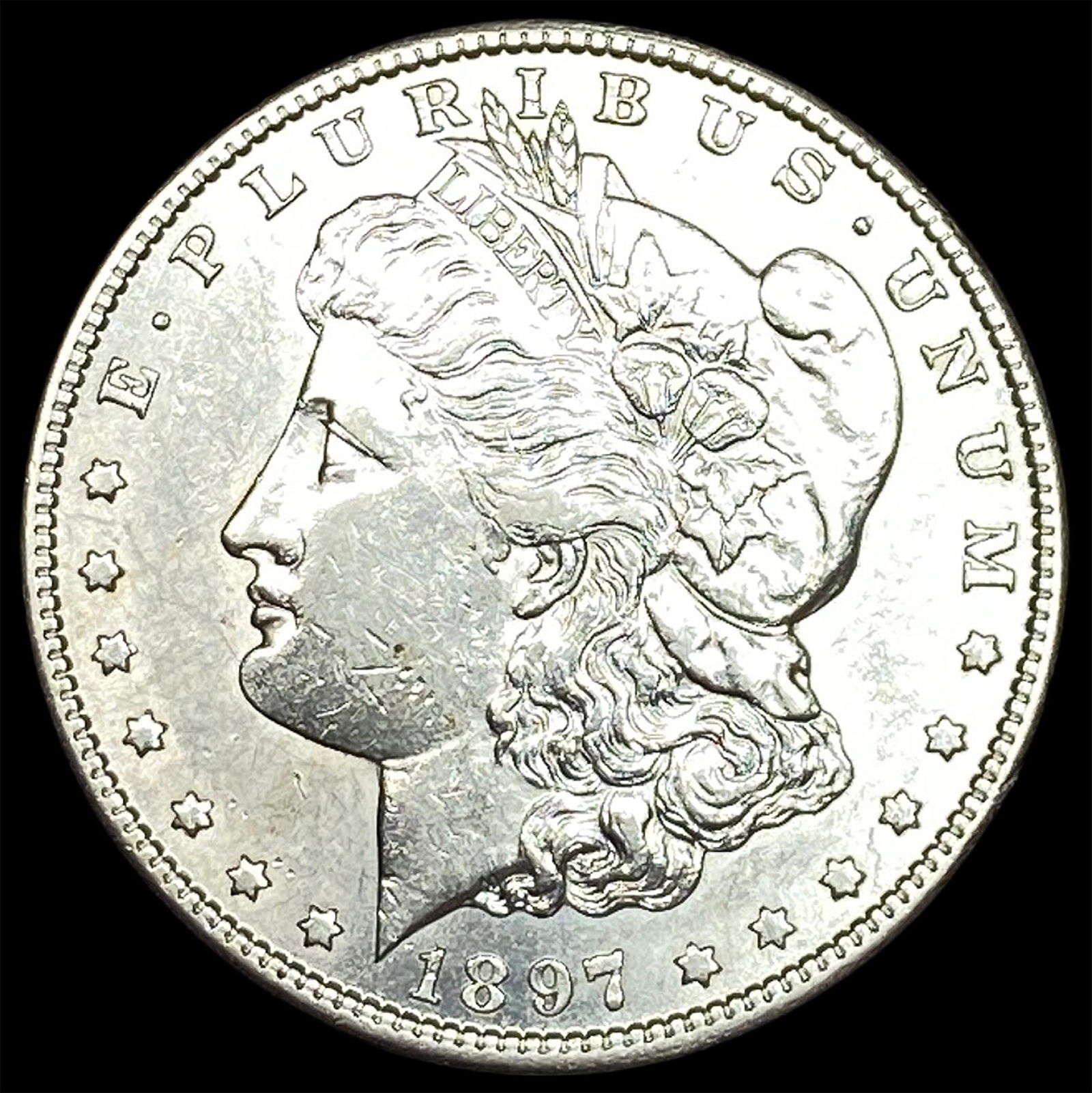 1897-S Silver Morgan Dollar UNCIRCULATED: 1897-S Silver Morgan Dollar UNCIRCULATED