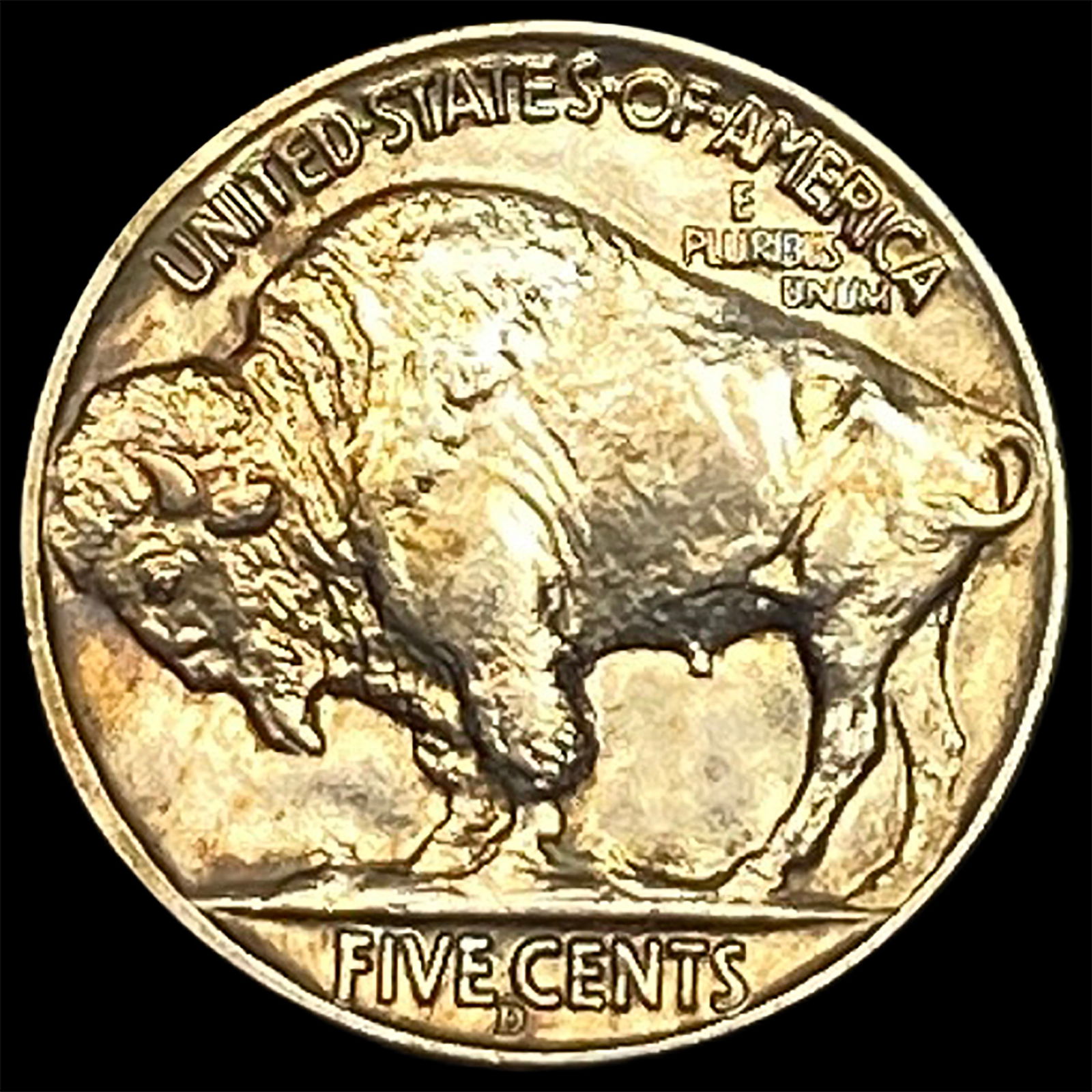 1938-D Nickel Five Cents (Buffalo) CHOICE BU - 2