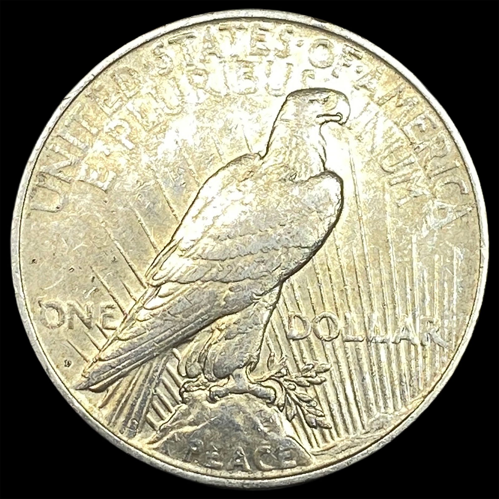 1927 Silver Peace Dollar CHOICE AU - 2