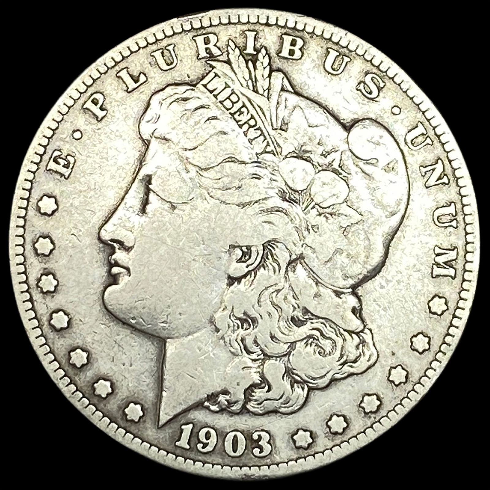 1903-S Silver Morgan Dollar NICELY CIRCULATED (1 of 2)