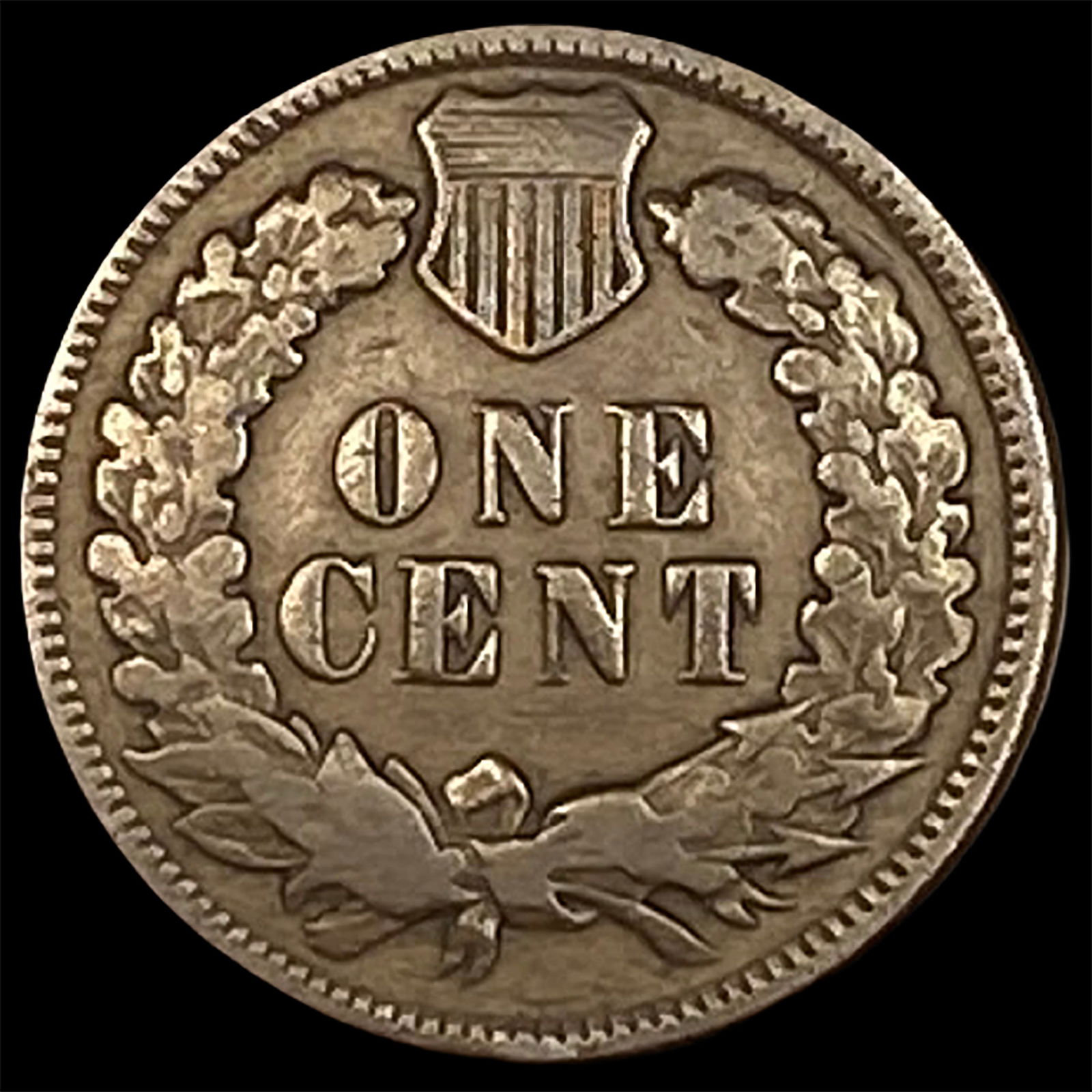 1874 Indian Head Cent NEARLY UNCIRCULATED - 2