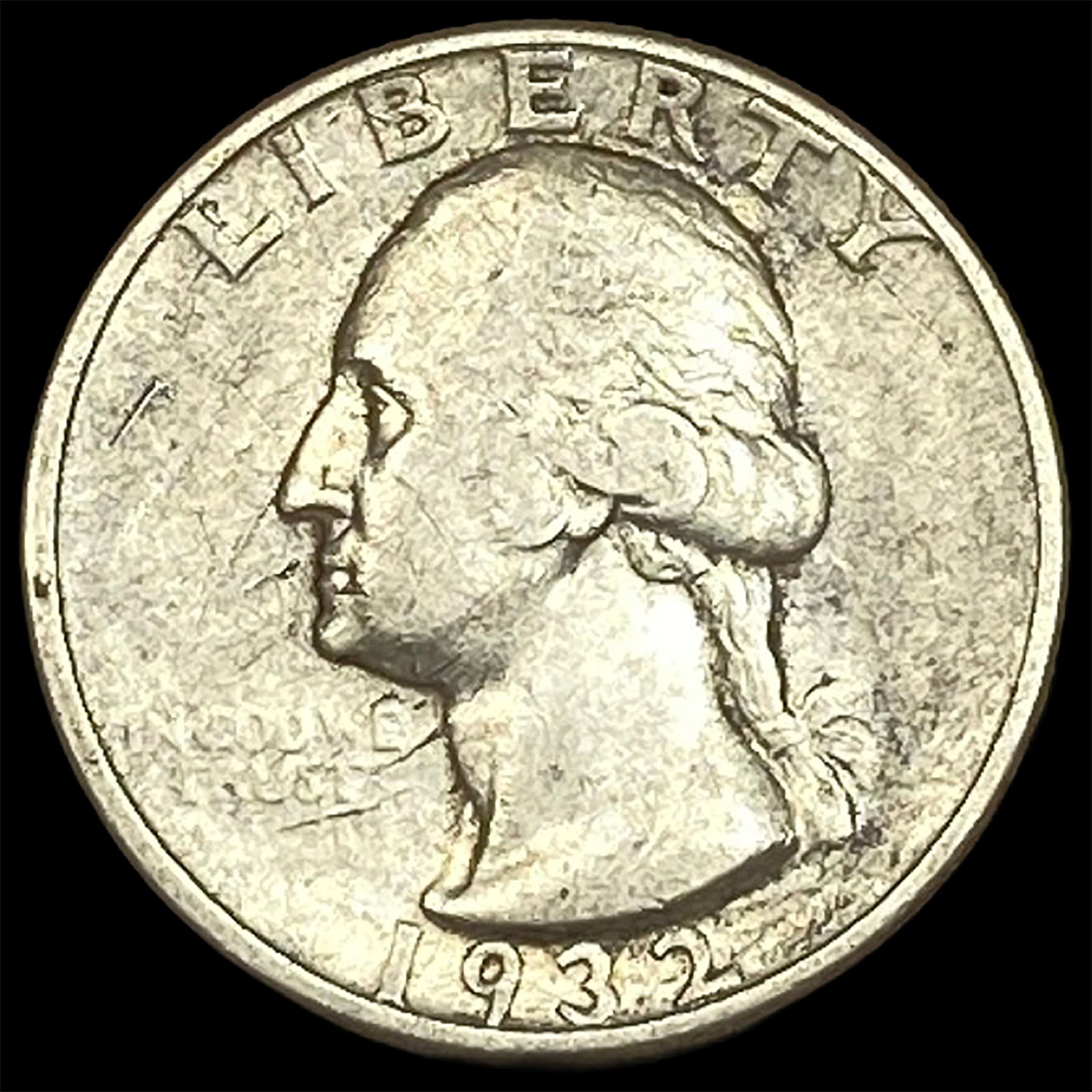 1932-D Silver Washington Quarter ABOUT UNCIRCULATED (1 of 2)
