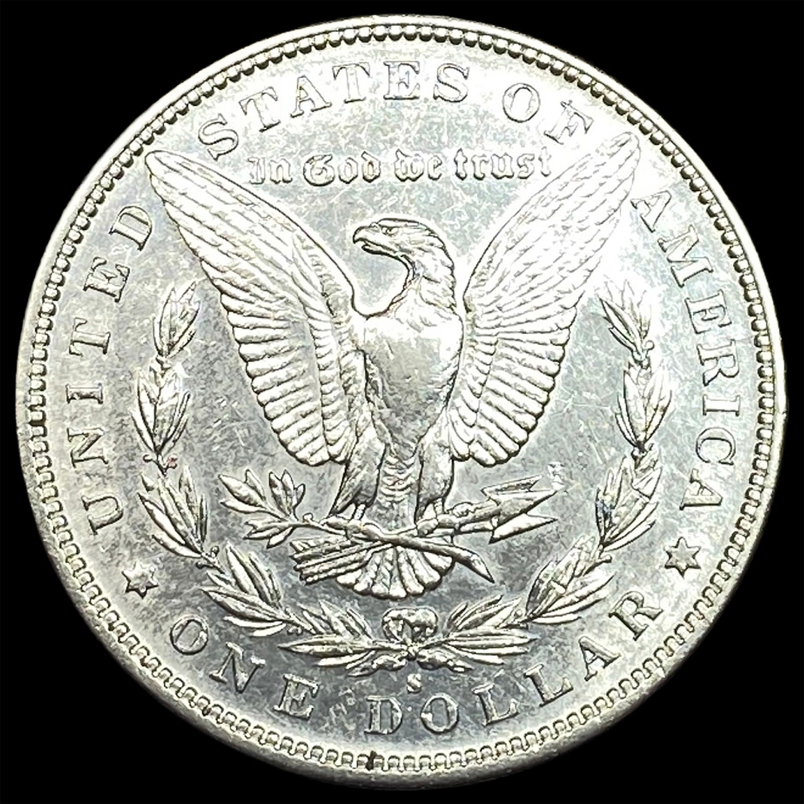 1888-S Silver Morgan Dollar CLOSELY UNCIRCULATED - 2