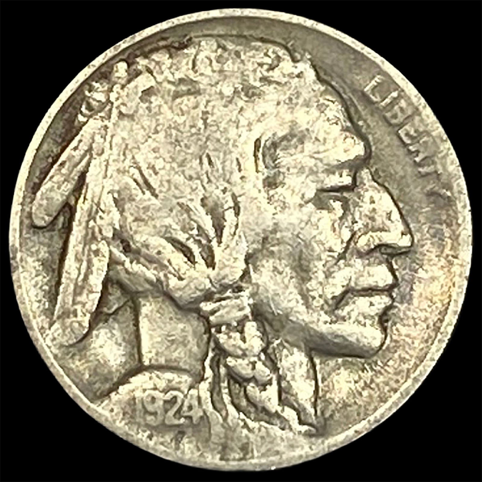 1924-D Buffalo Nickel LIGHTLY CIRCULATED (1 of 2)