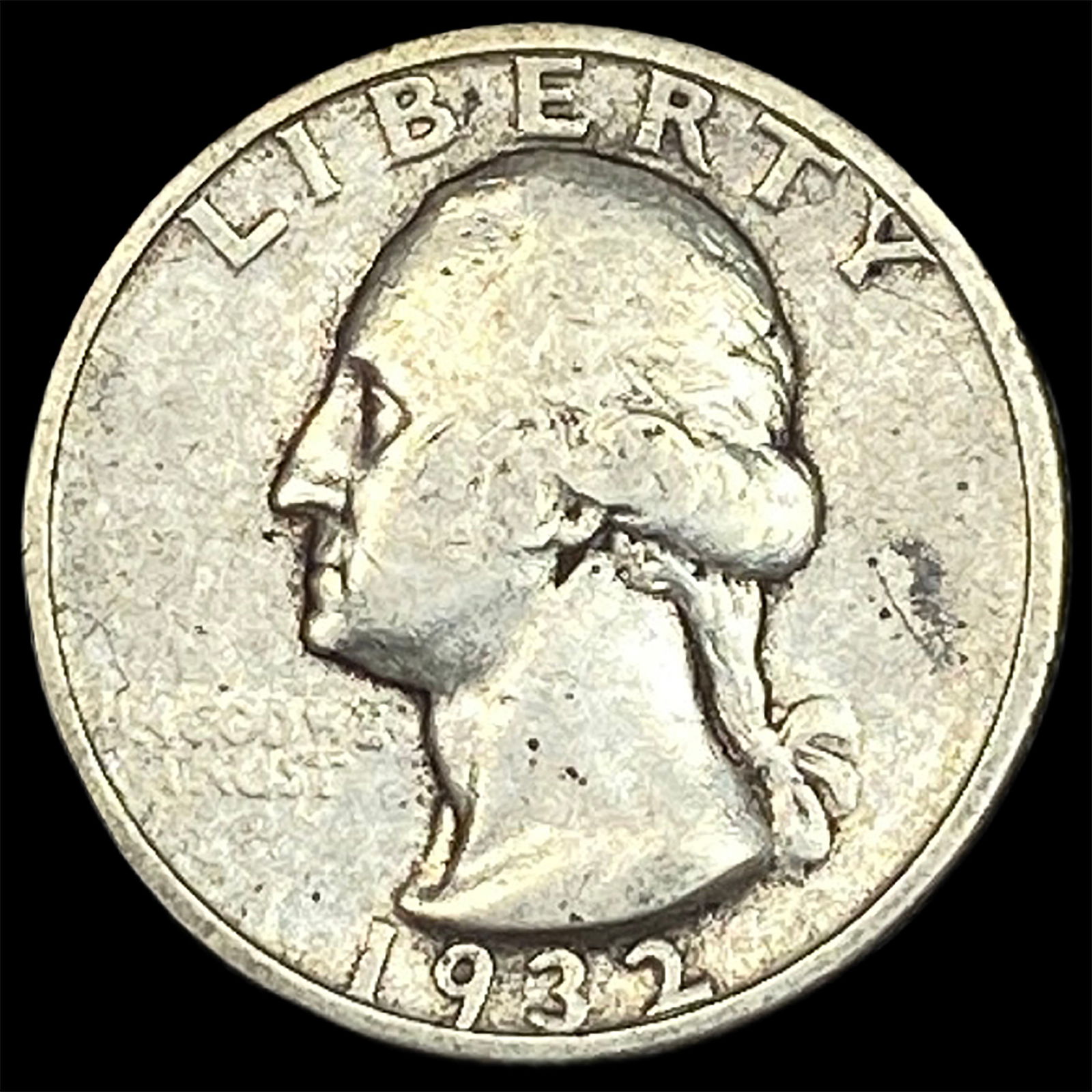 1932-S Silver Washington Quarter LIGHTLY CIRCULATED (1 of 2)