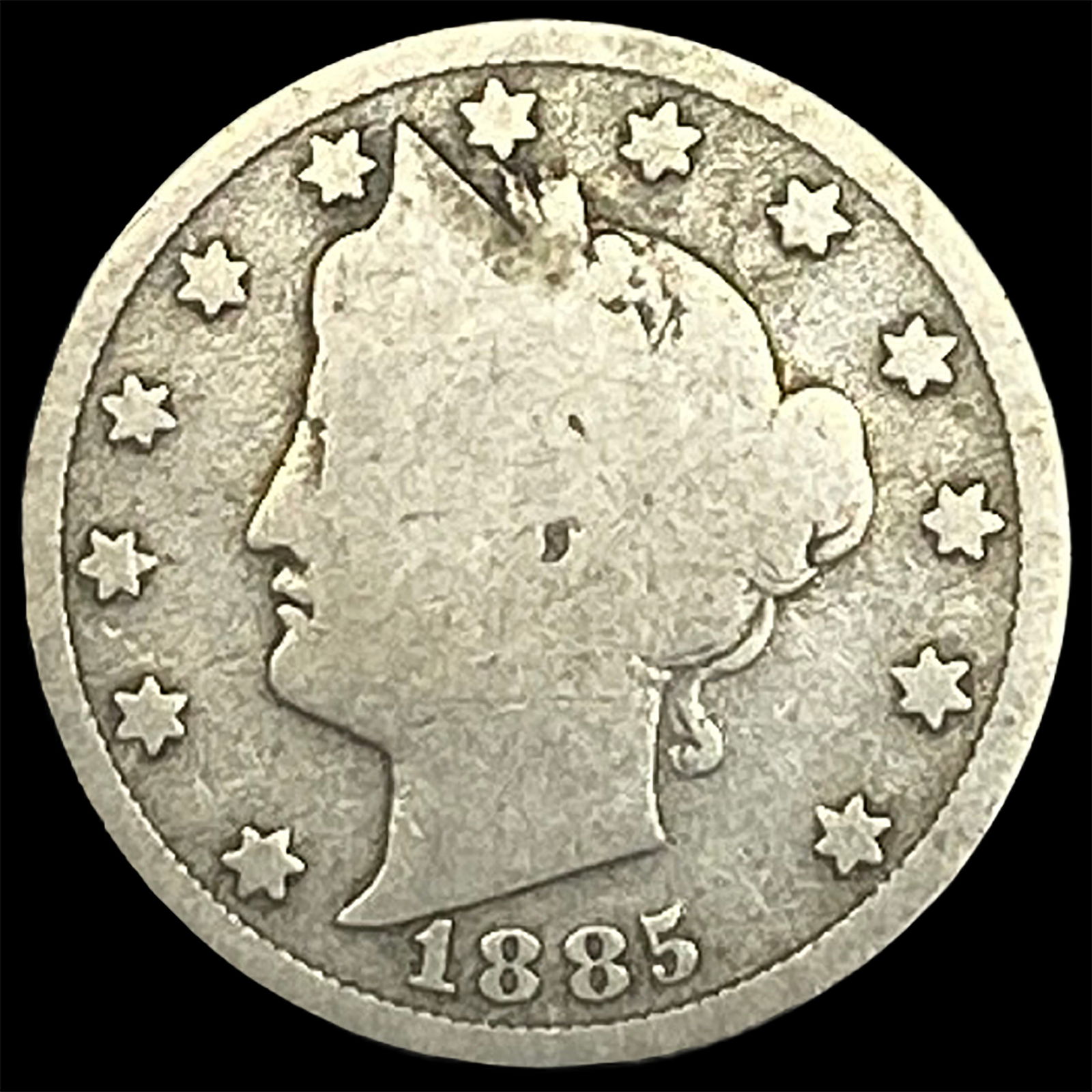 1885 Liberty Head Nickel NICELY CIRCULATED (1 of 2)