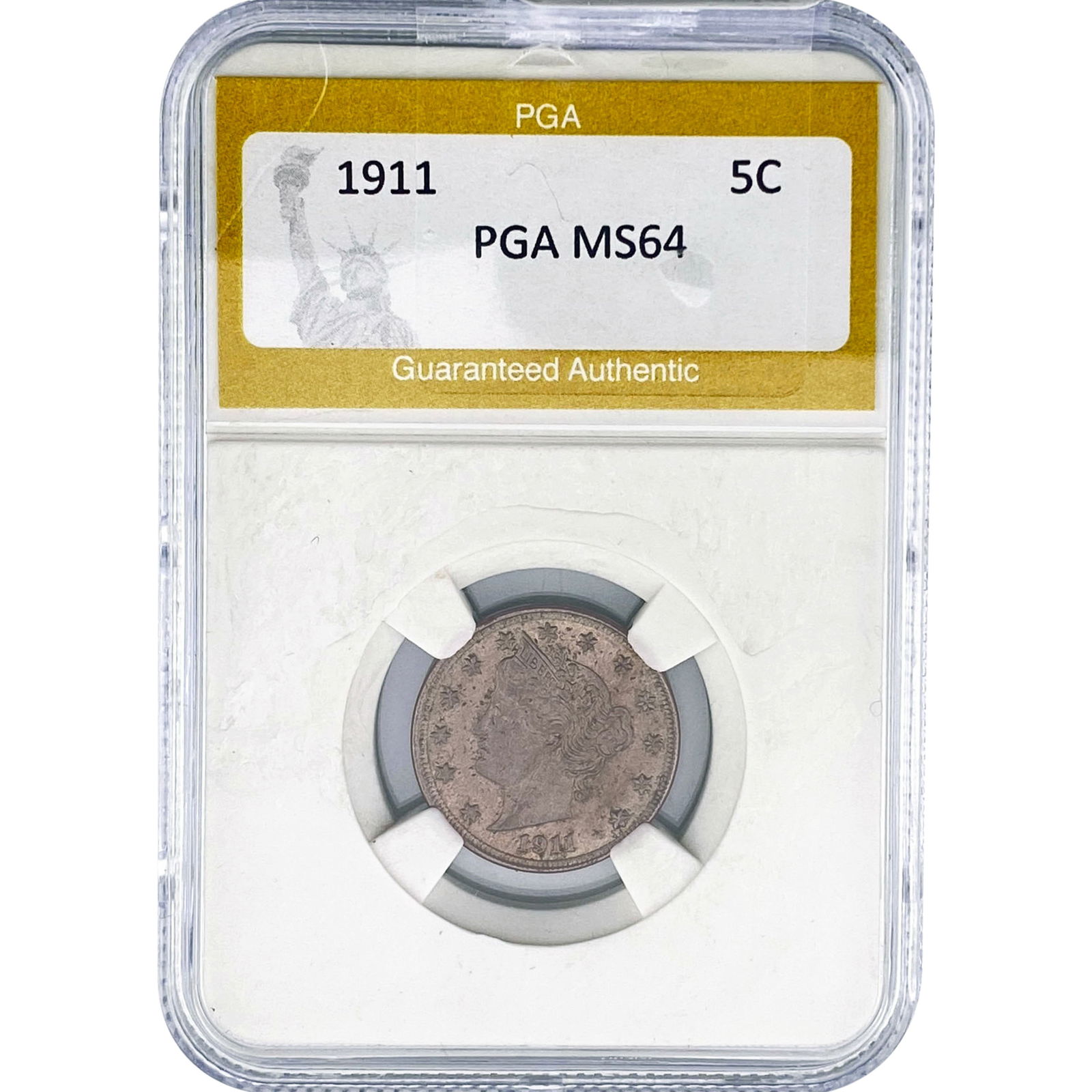 1911 Liberty Victory Nickel PGA MS64 (1 of 2)