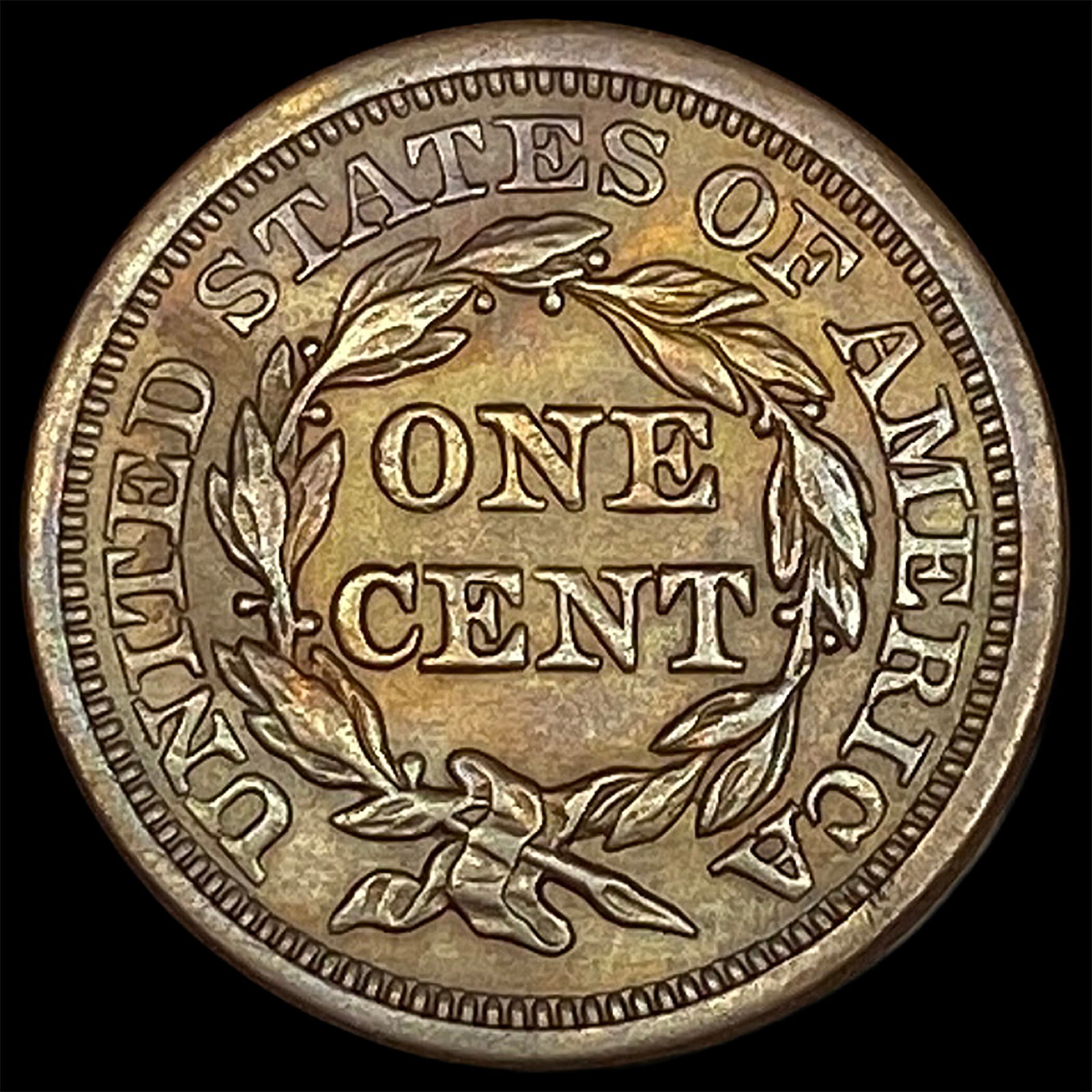 1856 Braided Hair Large Cent UNCIRCULATED - 2