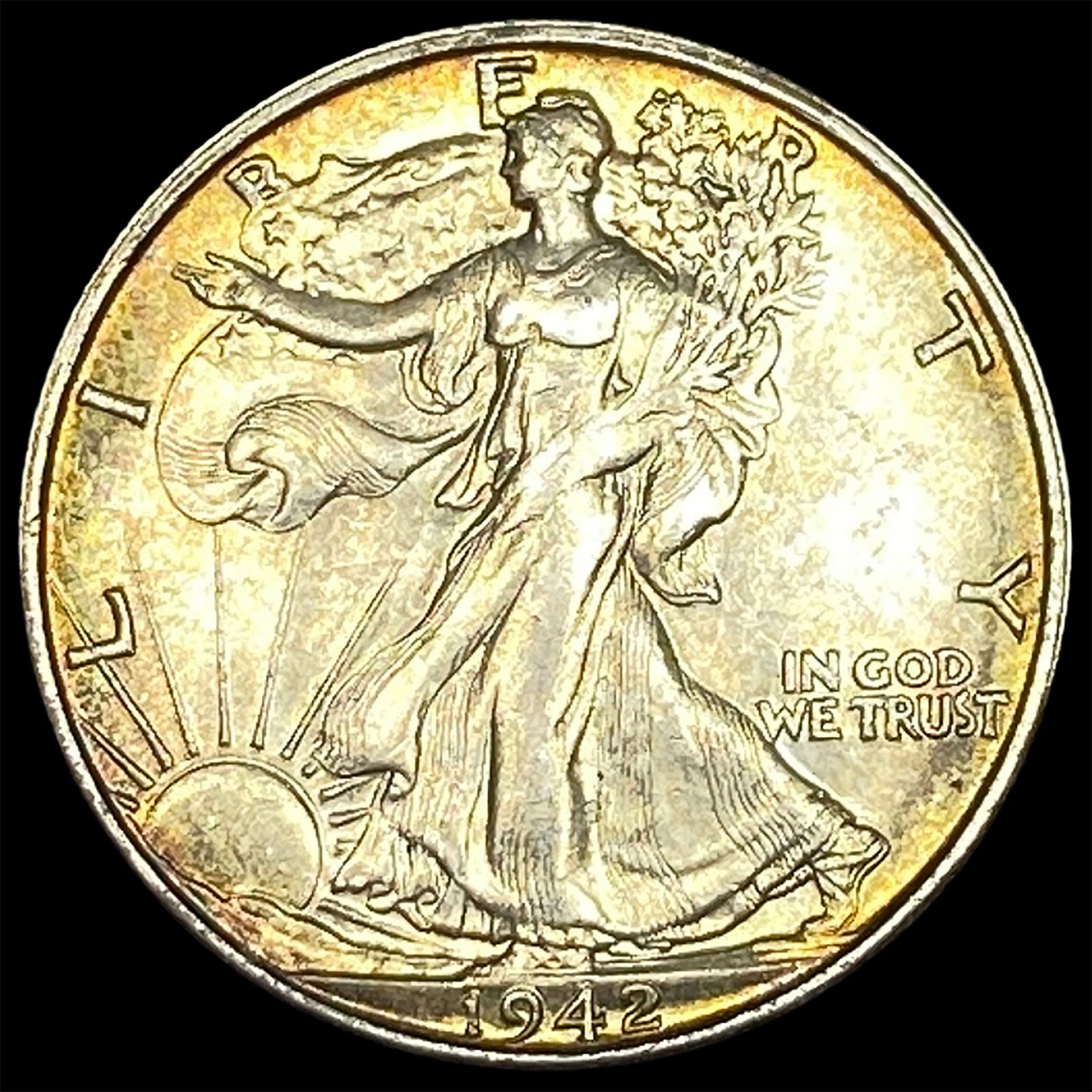 1942-S Silver Half Dollar UNCIRCULATED (1 of 2)