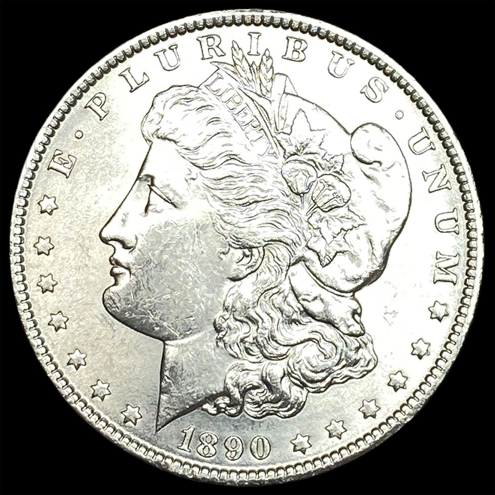1890-S Silver Morgan Dollar UNCIRCULATED: 1890-S Silver Morgan Dollar UNCIRCULATED