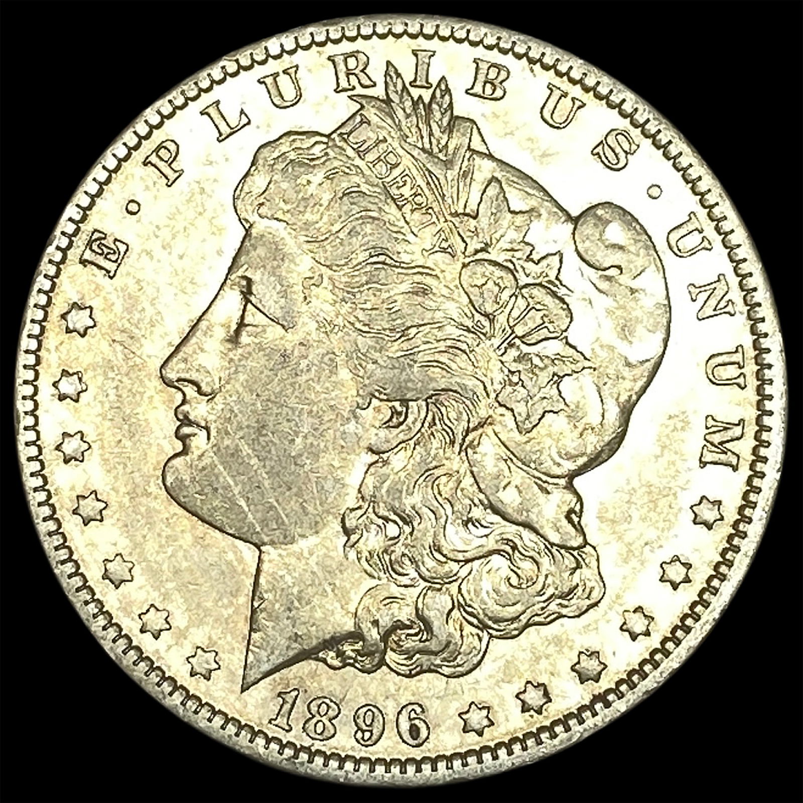 1896-O Silver Morgan Dollar CLOSELY UNCIRCULATED: 1896-O Silver Morgan Dollar CLOSELY UNCIRCULATED