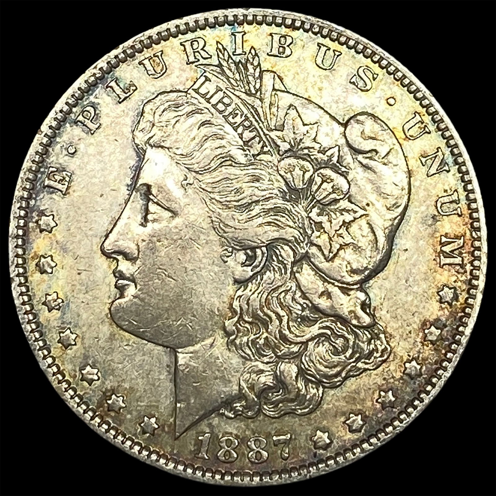 1887-O Silver Morgan Dollar CLOSELY UNCIRCULATED (1 of 2)