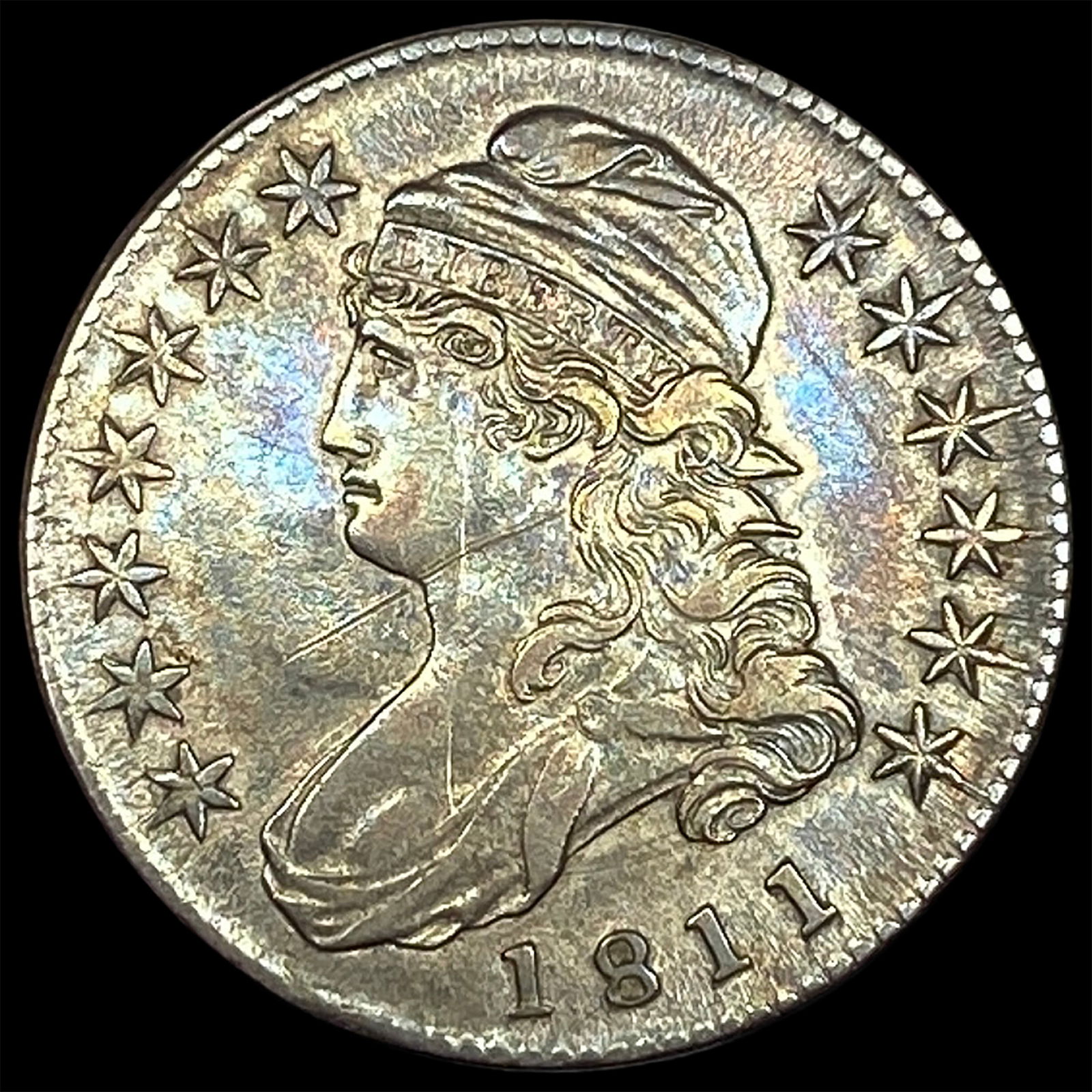 1811 Capped Bust Half Dollar HIGH GRADE (1 of 2)