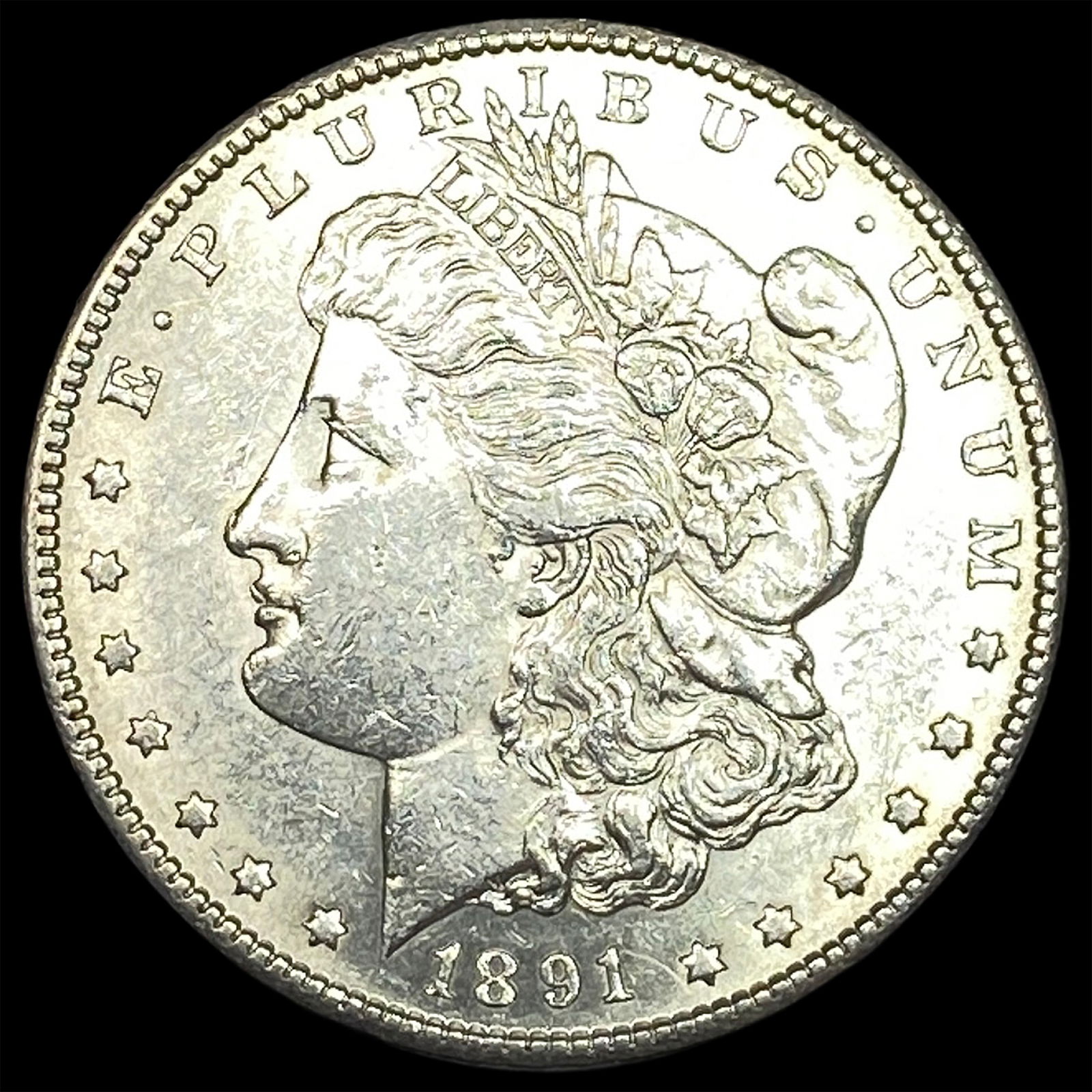 1891-S Silver Morgan Dollar UNCIRCULATED: 1891-S Silver Morgan Dollar UNCIRCULATED