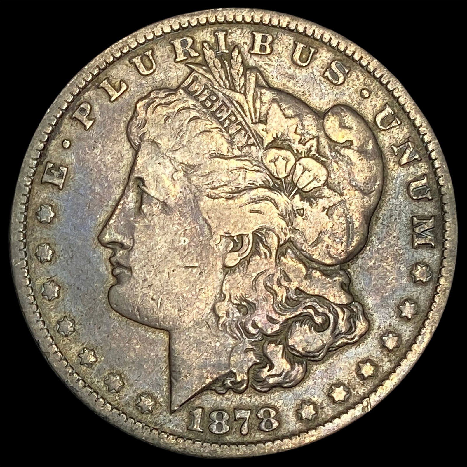 1878-CC Silver Morgan Dollar LIGHTLY CIRCULATED (1 of 2)