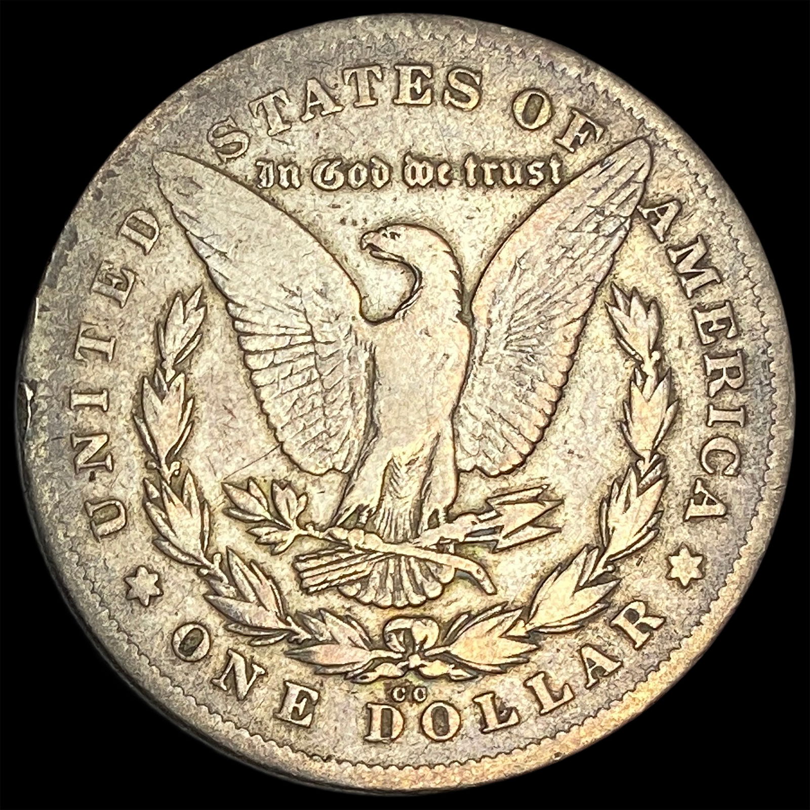 1878-CC Silver Morgan Dollar LIGHTLY CIRCULATED - 2