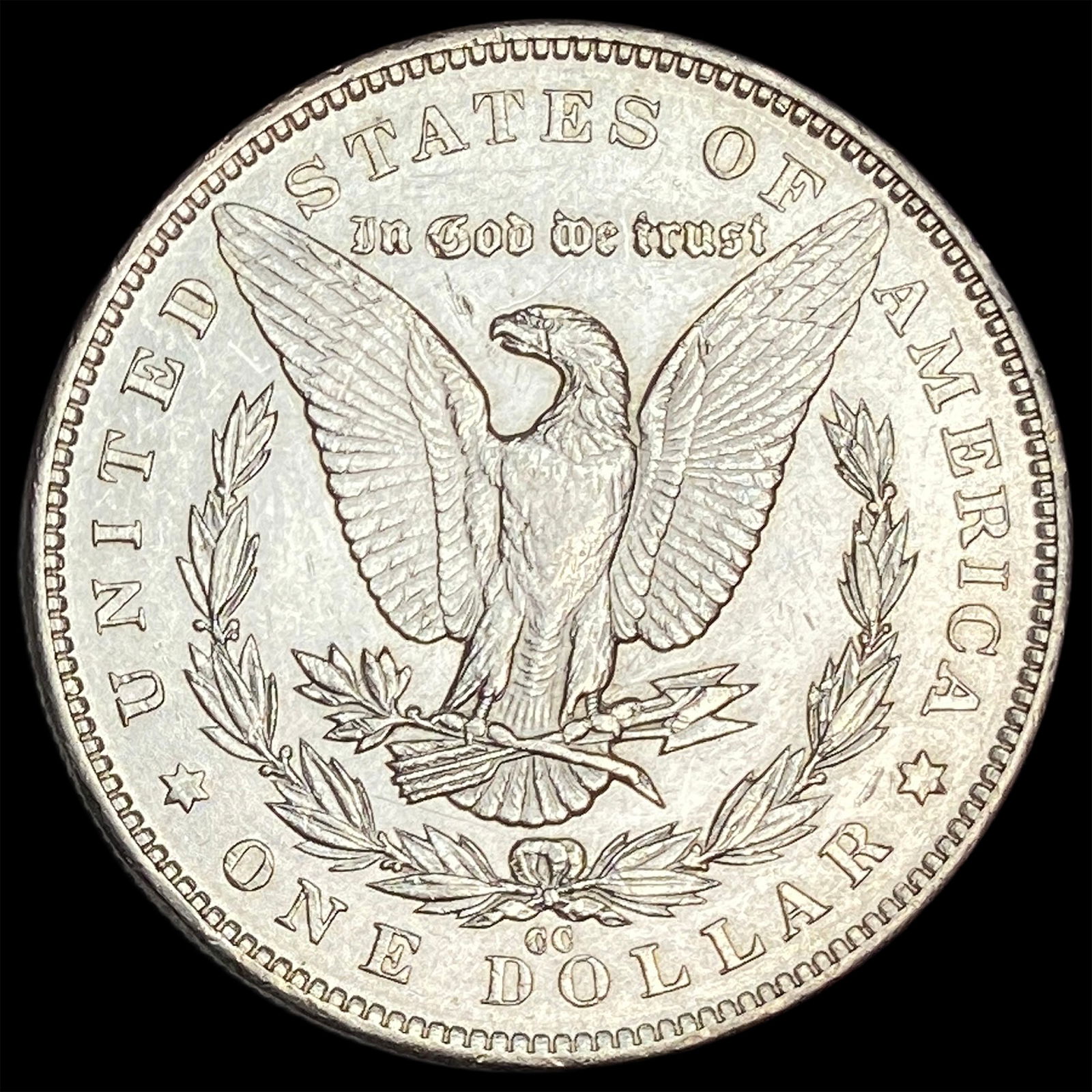 1891-CC Silver Morgan Dollar CLOSELY UNCIRCULATED - 2