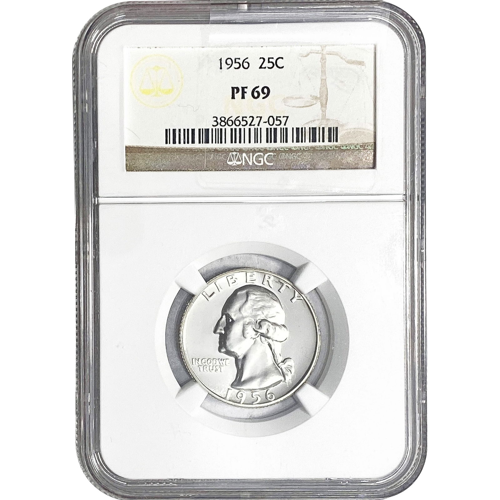 1956 Washington Silver Quarter NGC PF69 (1 of 2)