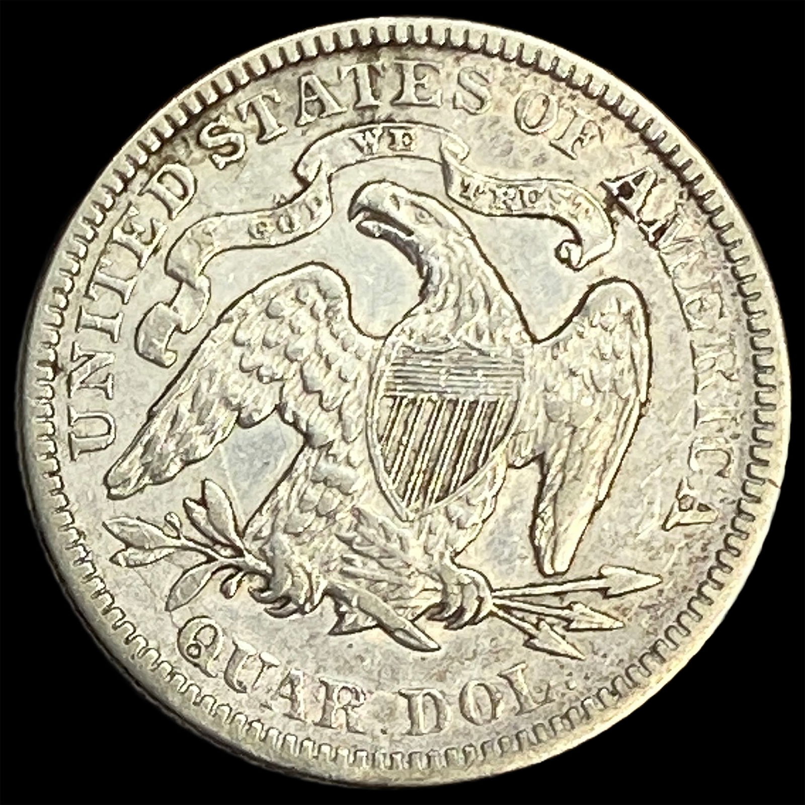 1877 Seated Liberty Quarter NEARLY UNCIRCULATED - 2