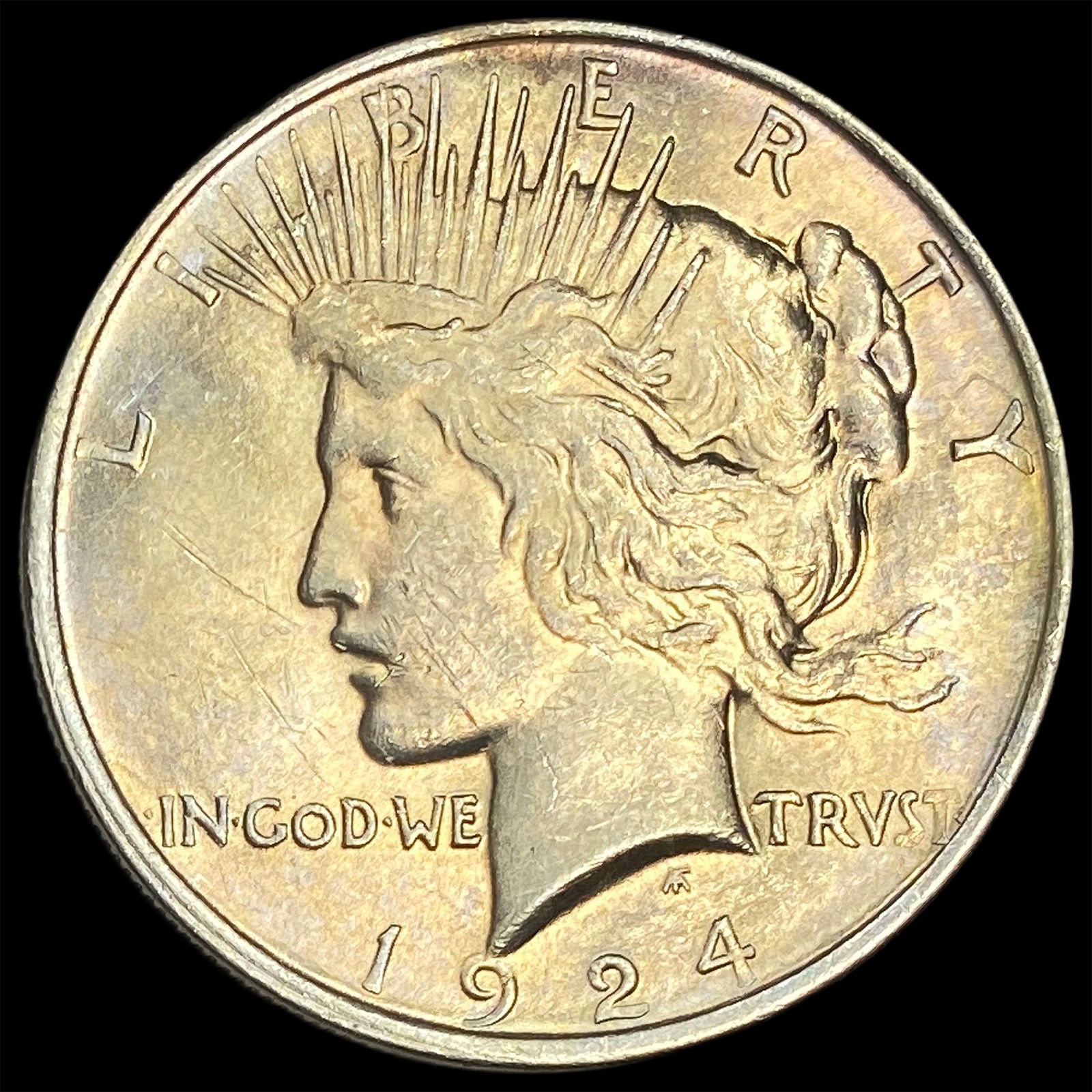 1924 Silver Peace Dollar UNCIRCULATED (1 of 2)