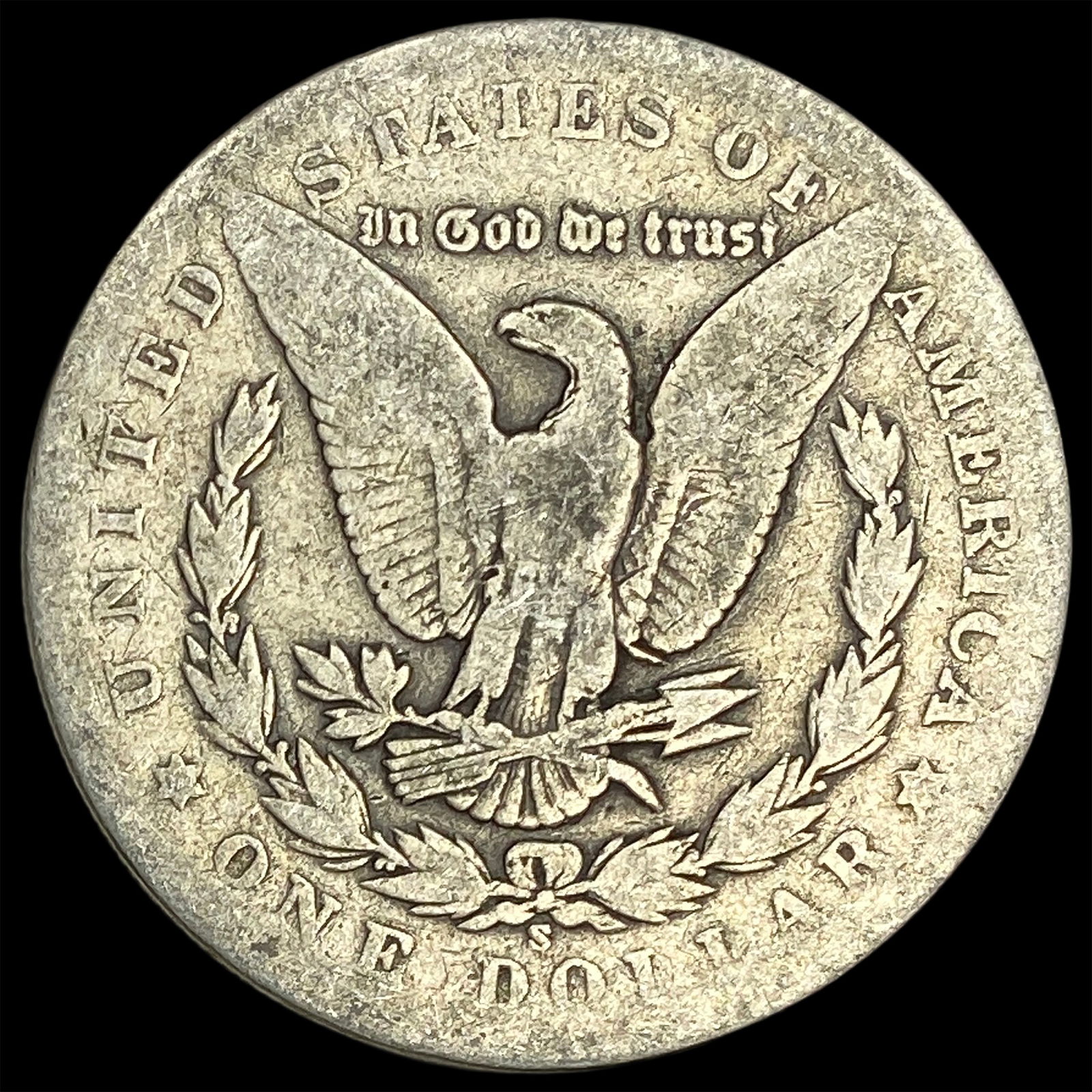 1904-S Silver Morgan Dollar NICELY CIRCULATED - 2