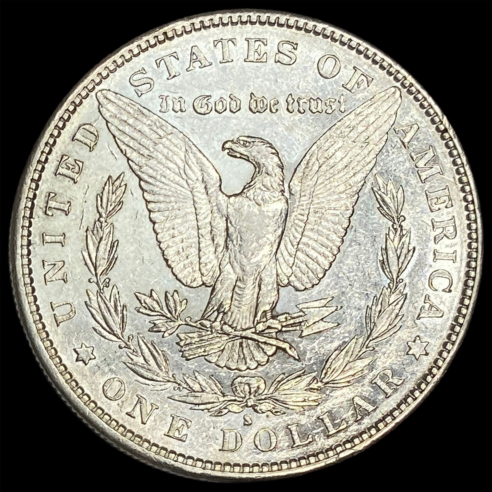 1890-S Silver Morgan Dollar CLOSELY UNCIRCULATED - 2