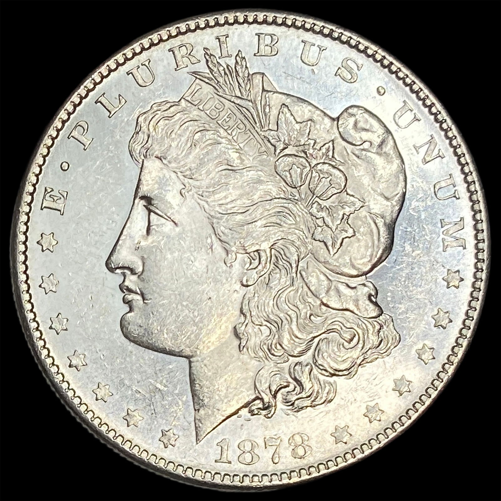 1878-S Silver Morgan Dollar UNCIRCULATED: 1878-S Silver Morgan Dollar UNCIRCULATED