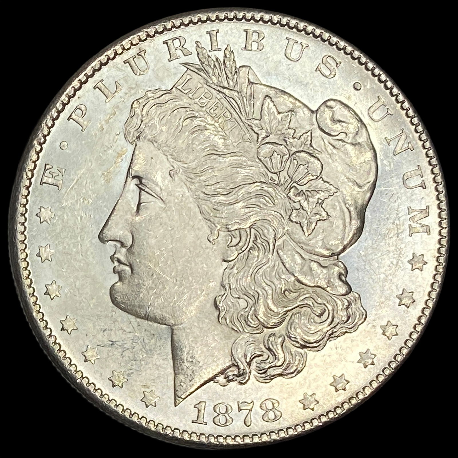 1878-S Silver Morgan Dollar UNCIRCULATED: 1878-S Silver Morgan Dollar UNCIRCULATED