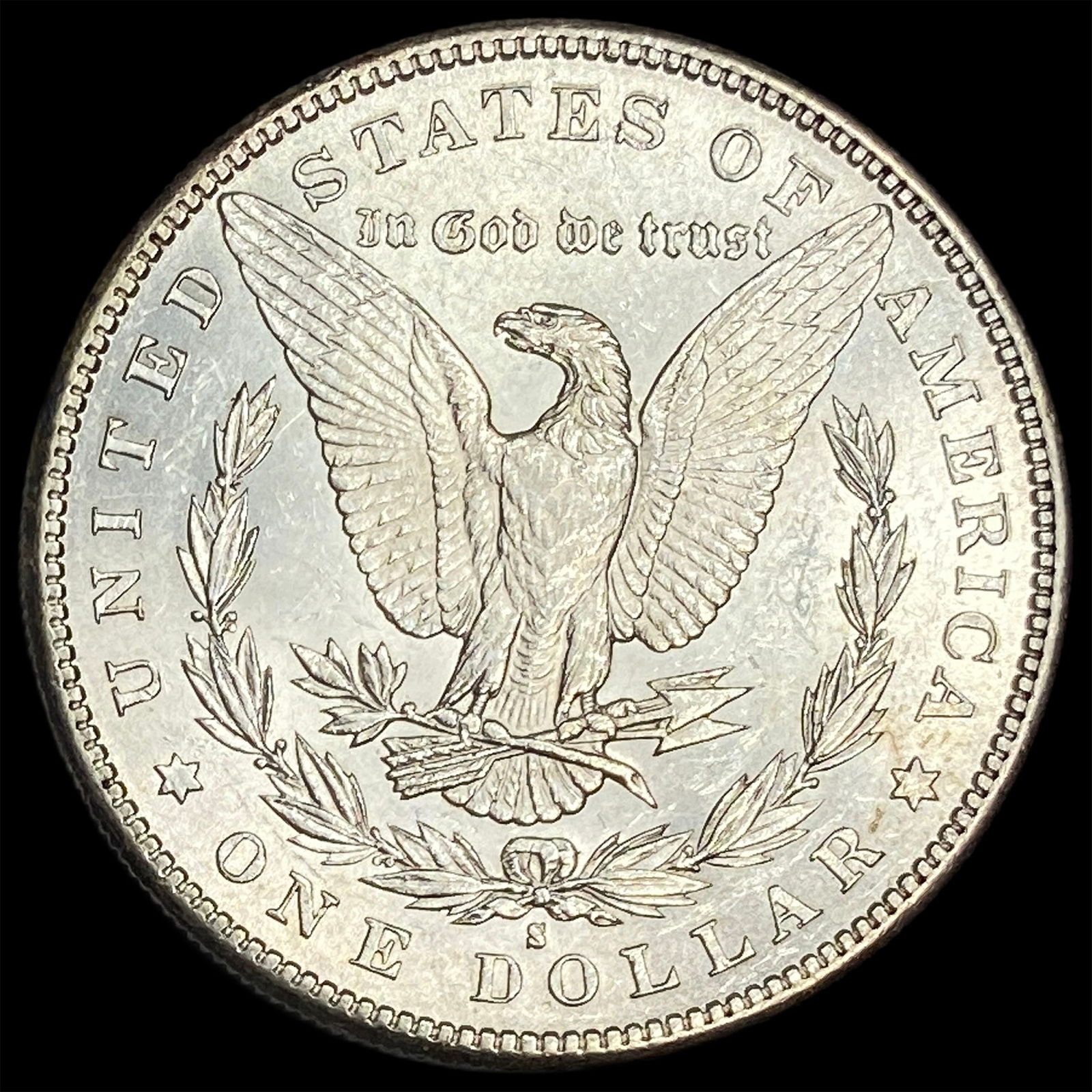 1885-S Silver Morgan Dollar CHOICE AU - 2