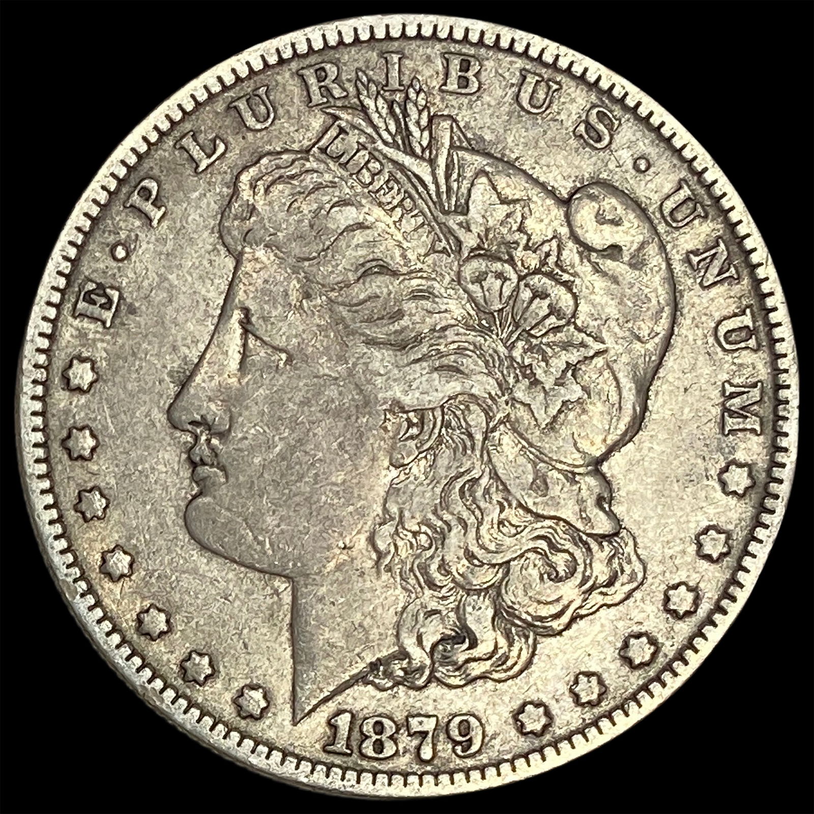 1879-S Silver Morgan Dollar NEARLY UNCIRCULATED: 1879-S Silver Morgan Dollar NEARLY UNCIRCULATED