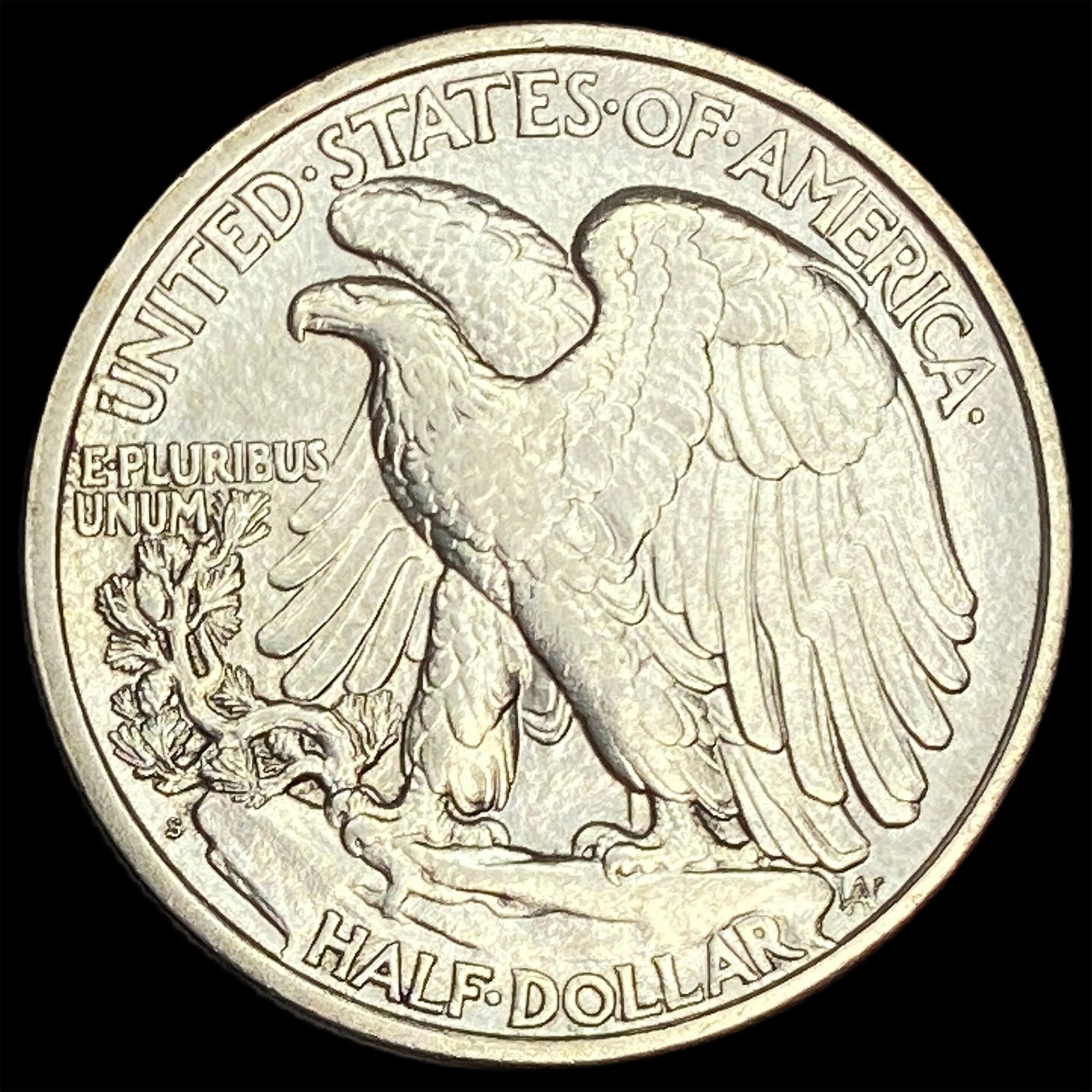 1917-S Silver Walking Liberty Half Dollar CLOSELY UNCIRCULATED - 2