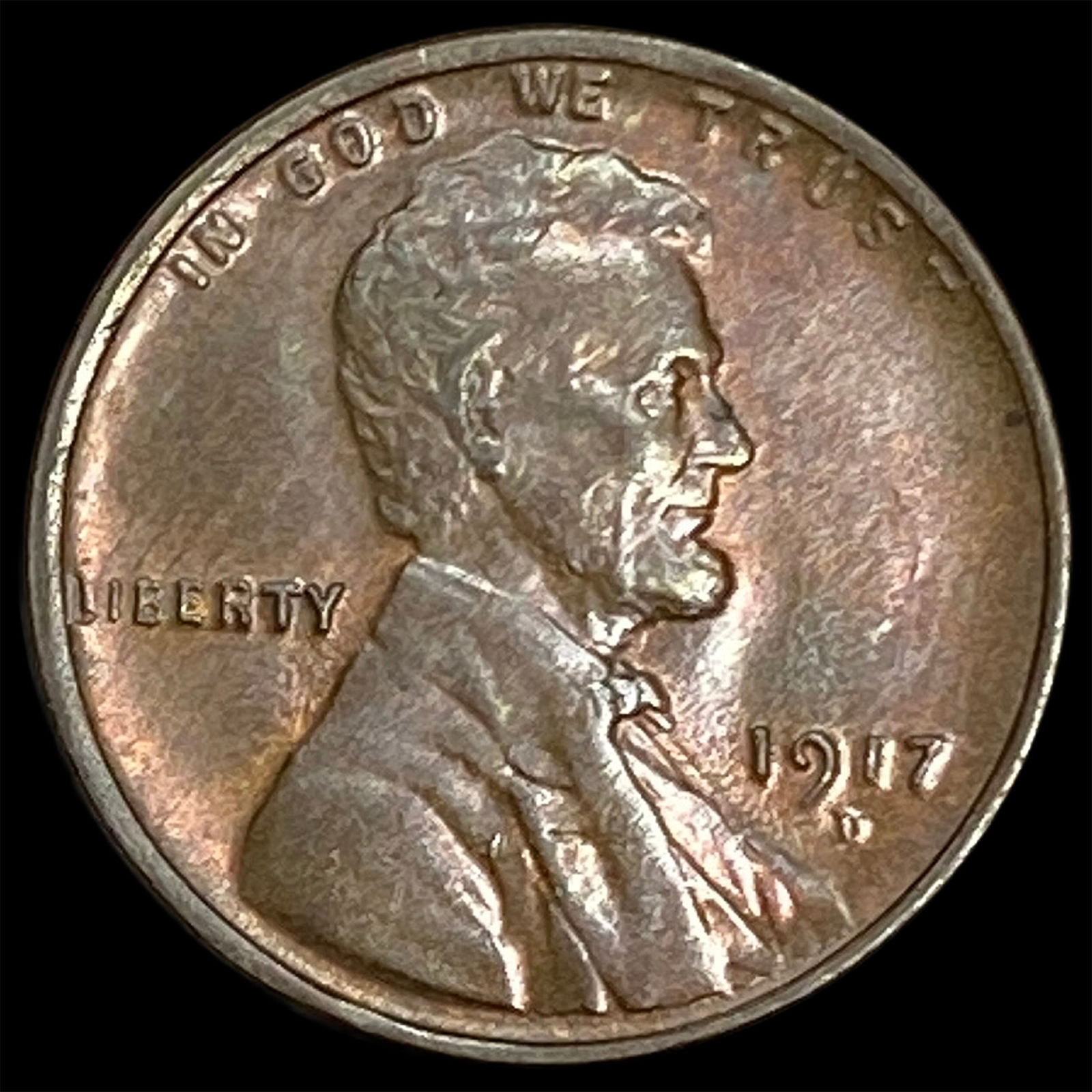 1917-S Lincoln Wheat Cent UNCIRCULATED (1 of 2)