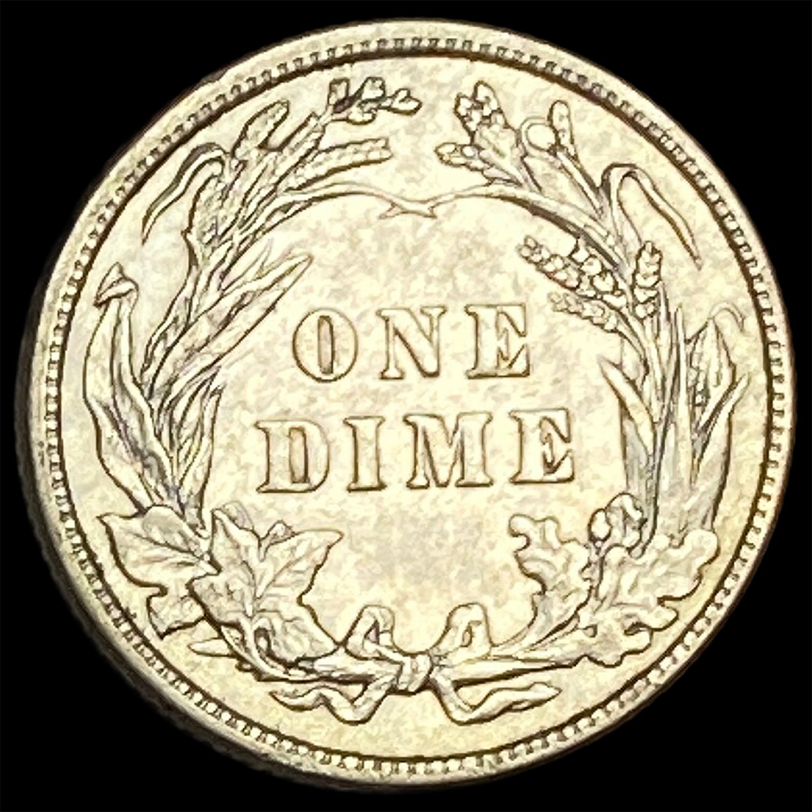 1911 Barber Dime CLOSELY UNCIRCULATED - 2