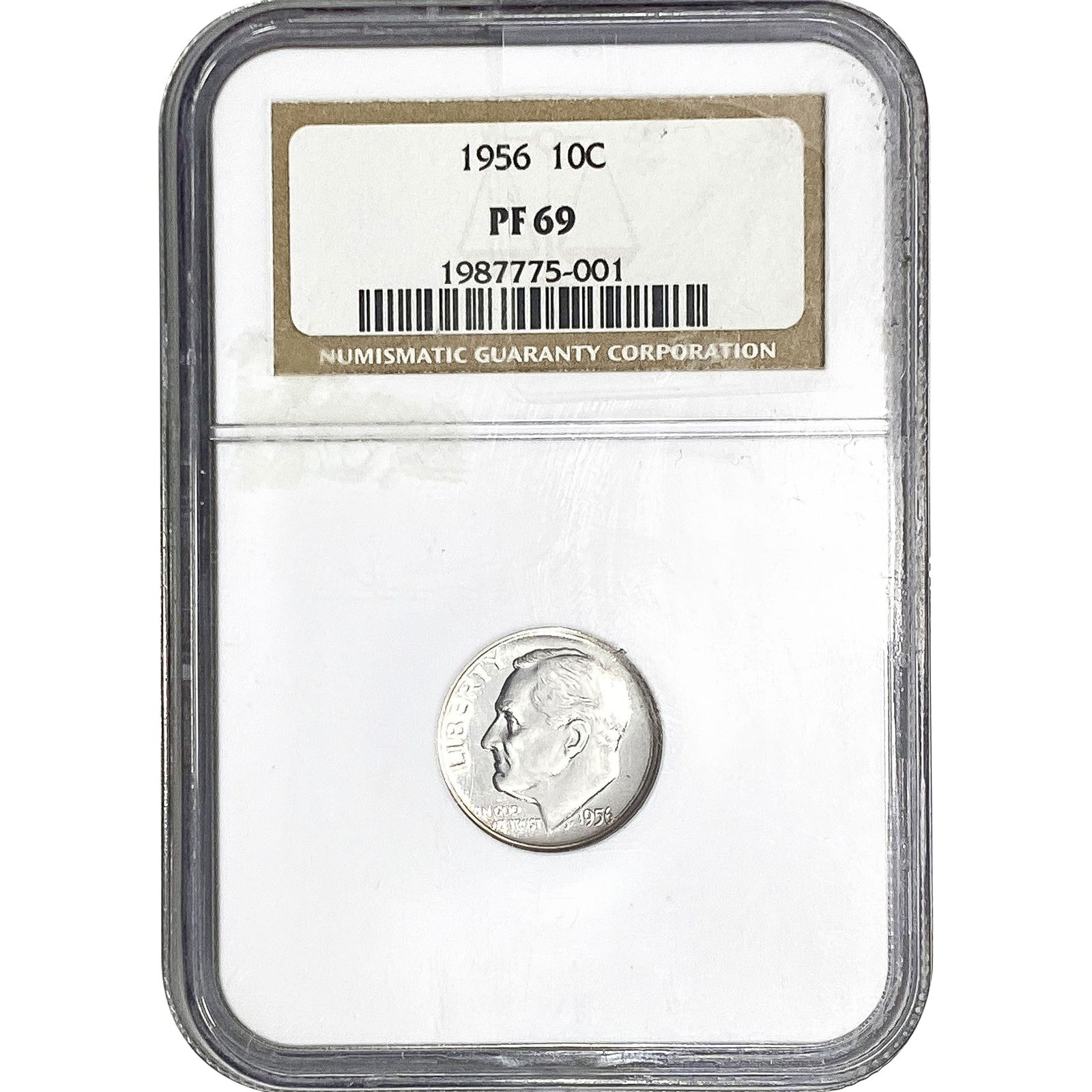 1956 Roosevelt Dime NGC PF69 (1 of 2)