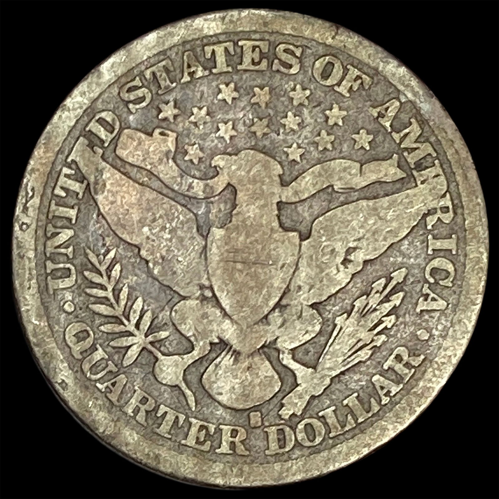 1894 Barber Silver Quarter NICELY CIRCULATED - 2