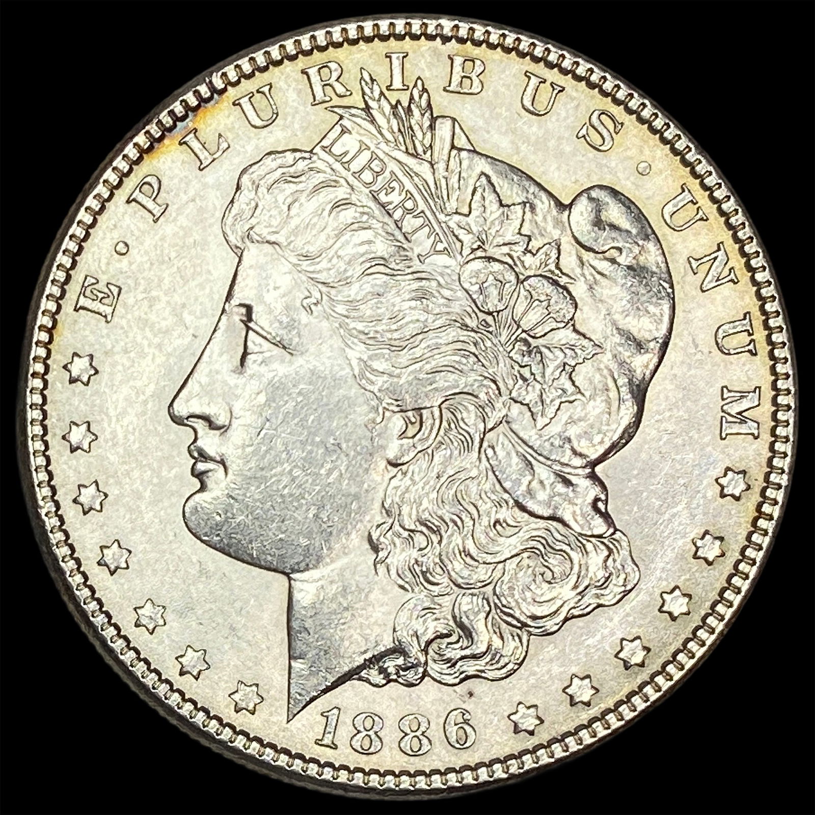 1886 Silver Morgan Dollar CHOICE BU (1 of 2)