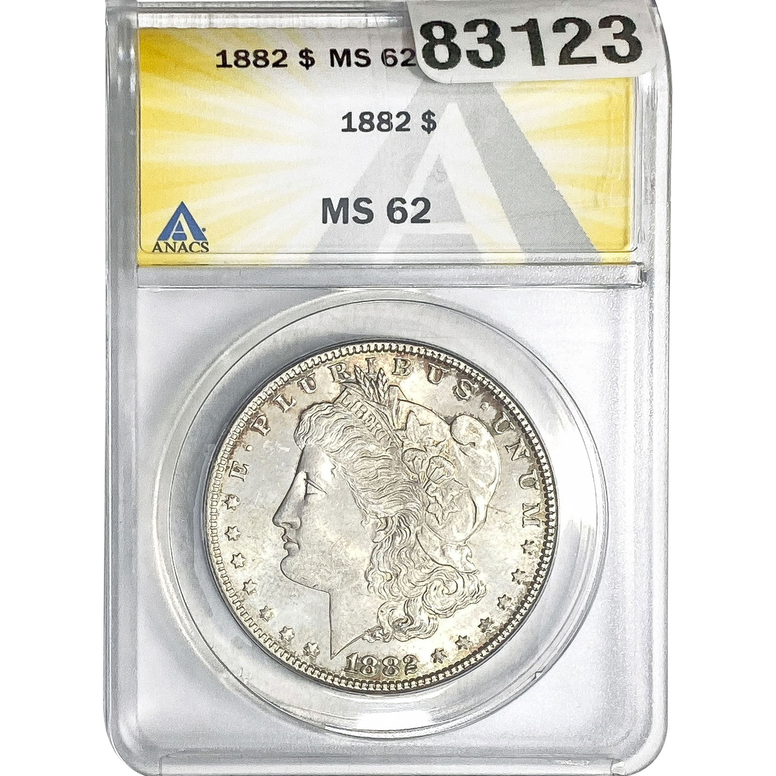 1882 Morgan Silver Dollar ANACS MS62 (1 of 2)