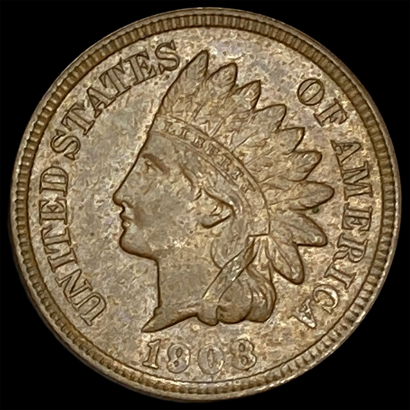 1908 Indian Head Cent UNCIRCULATED (1 of 2)