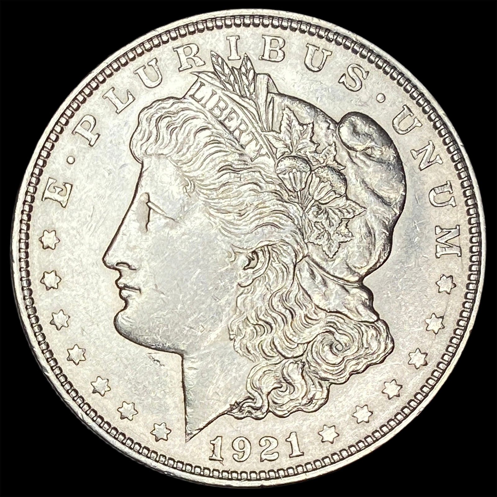 1921 Silver Morgan Dollar UNCIRCULATED: 1921 Silver Morgan Dollar UNCIRCULATED